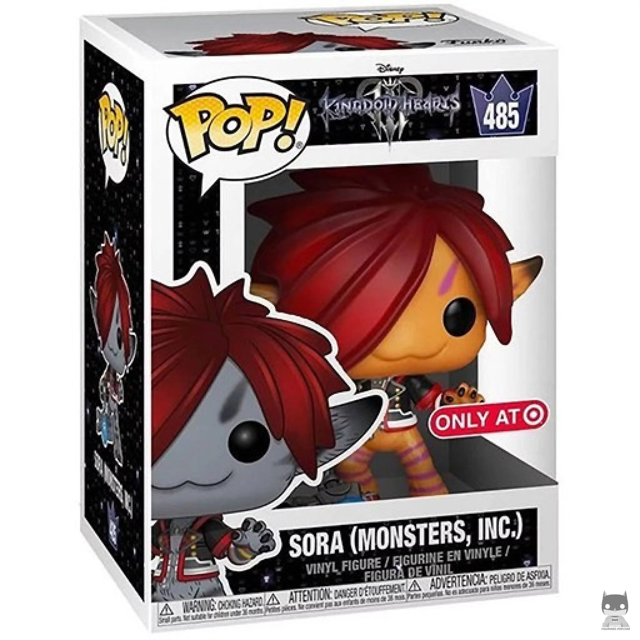 Figurine Funko POP Sora (Monstres et Compagnie) (Orange) avec boîte