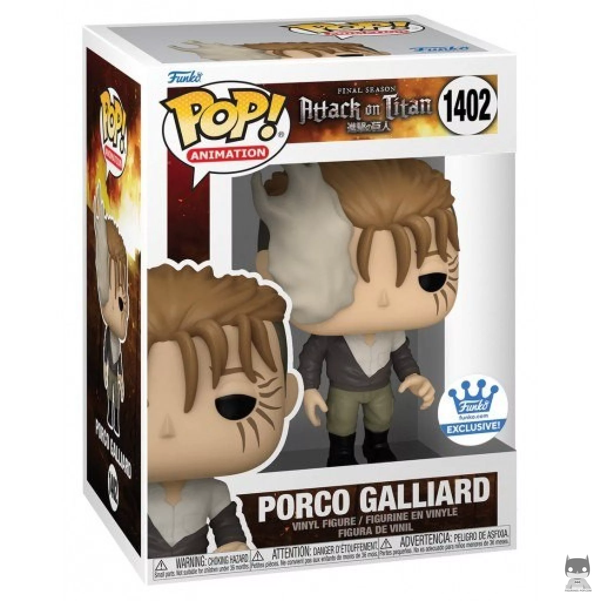 Figurine Funko POP Porco Galliard avec boîte