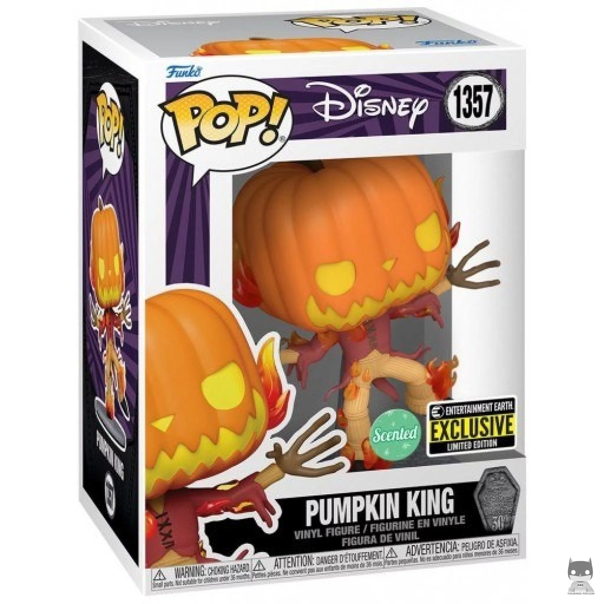 Figurine Funko POP Le Roi des Citrouilles (Scented) avec boîte