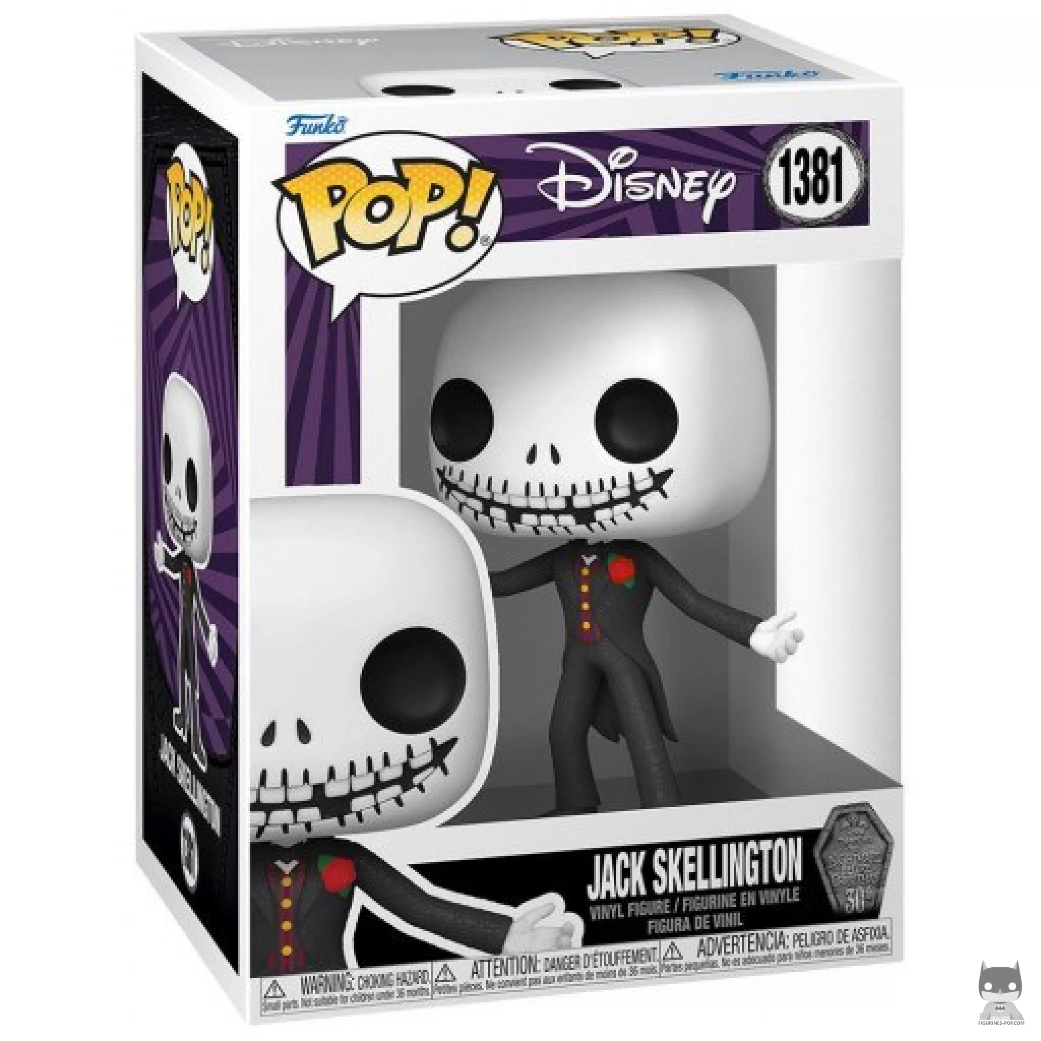 Figurine Funko POP Jack Skellington avec boîte