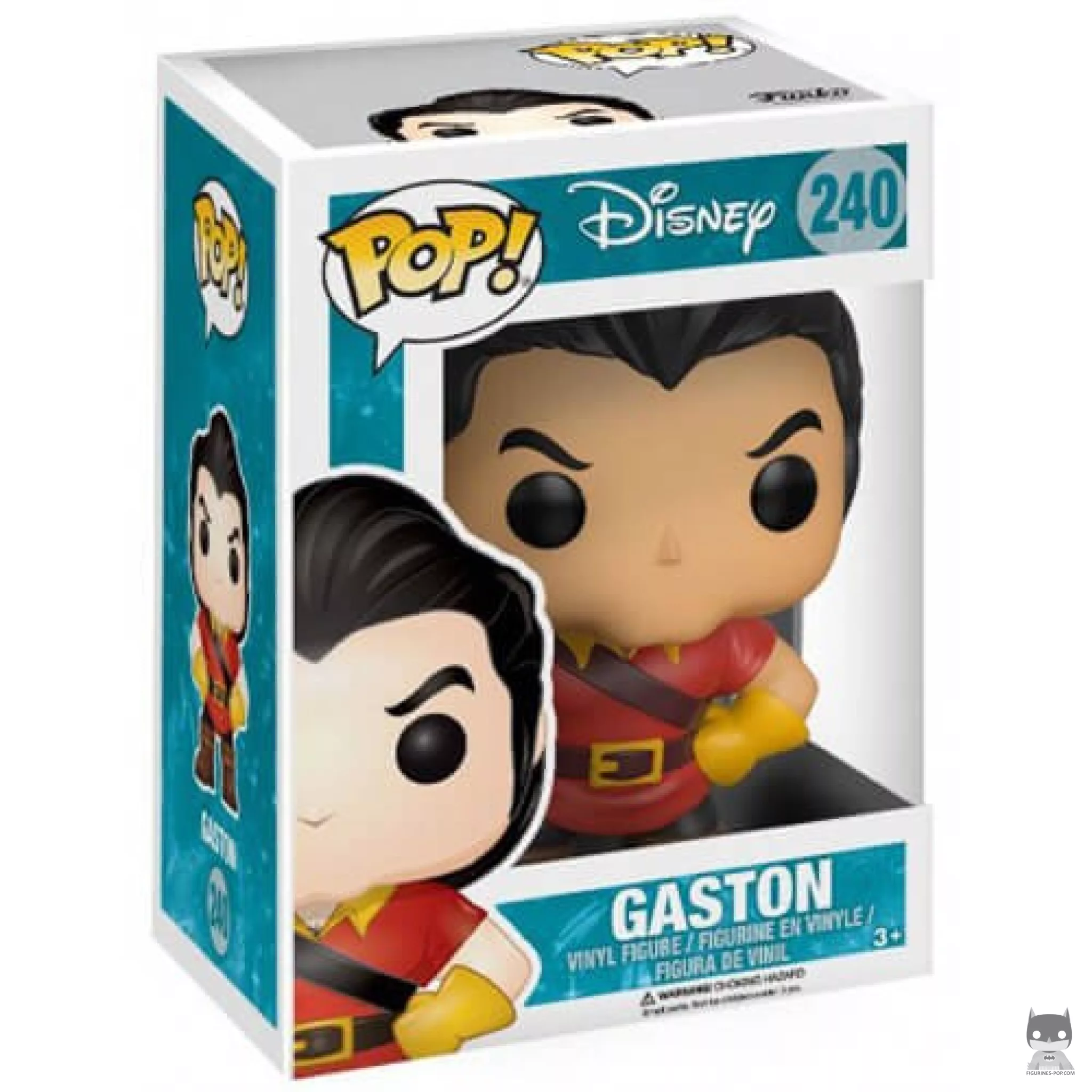 Figurine Funko POP Gaston avec boîte