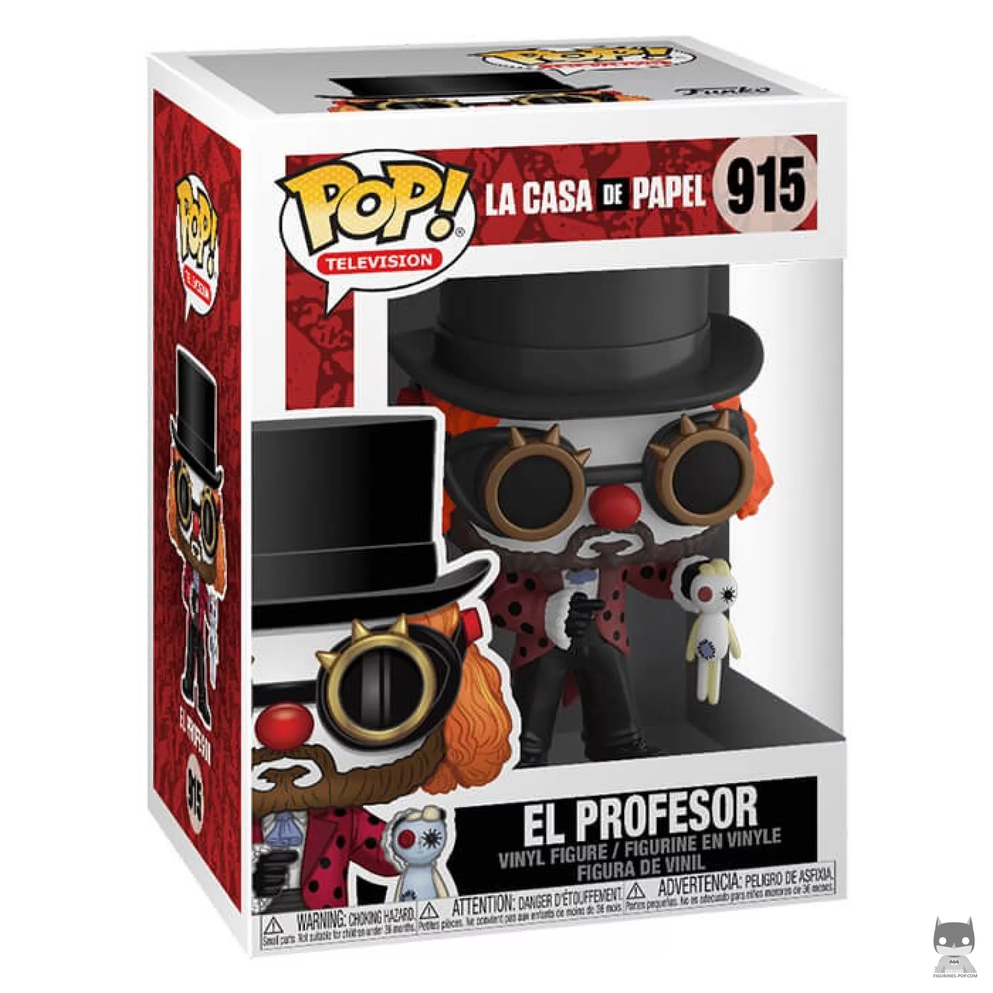 Figurine Funko POP Le Professeur en clown avec boîte