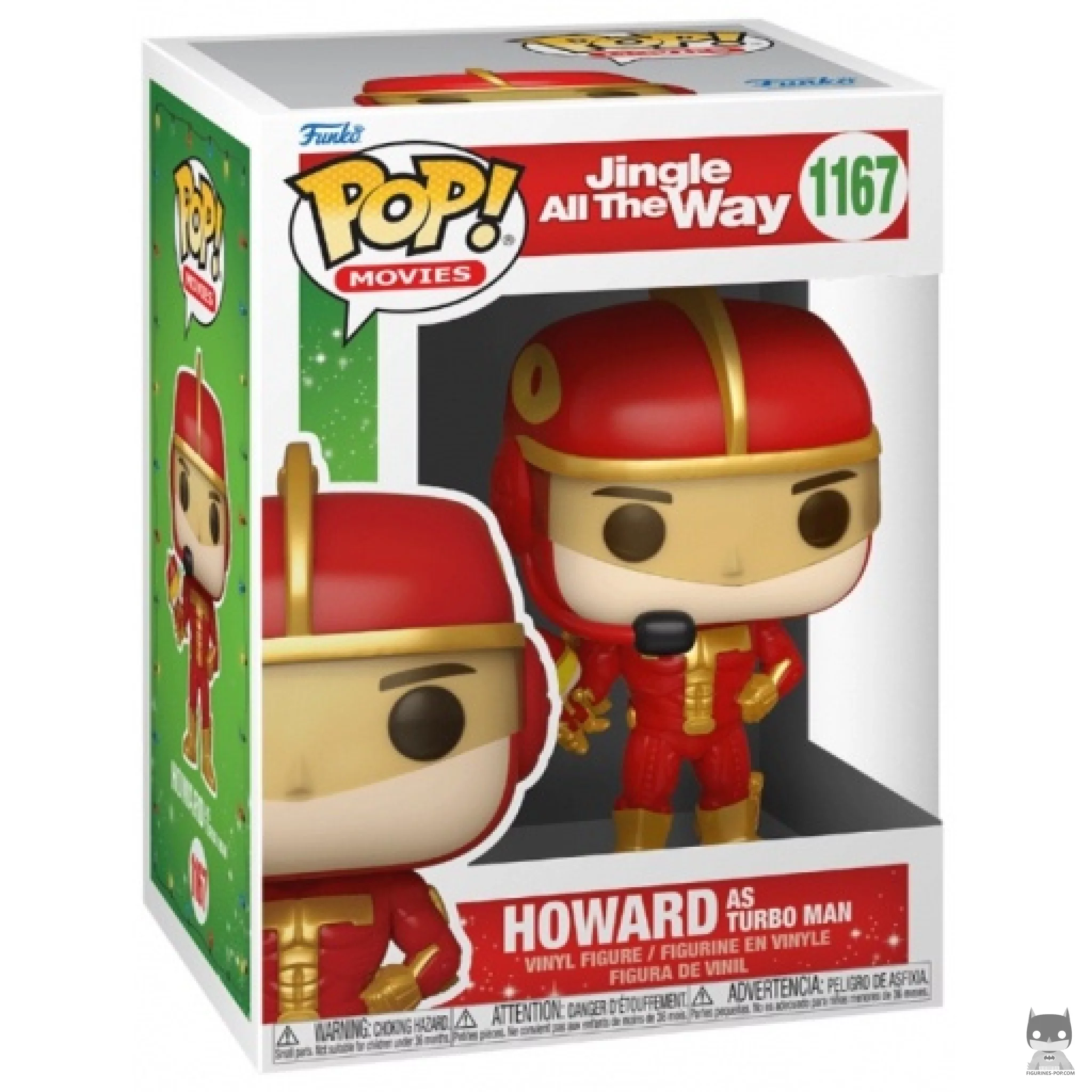 Figurine Funko POP Howard en Turbo Man avec boîte