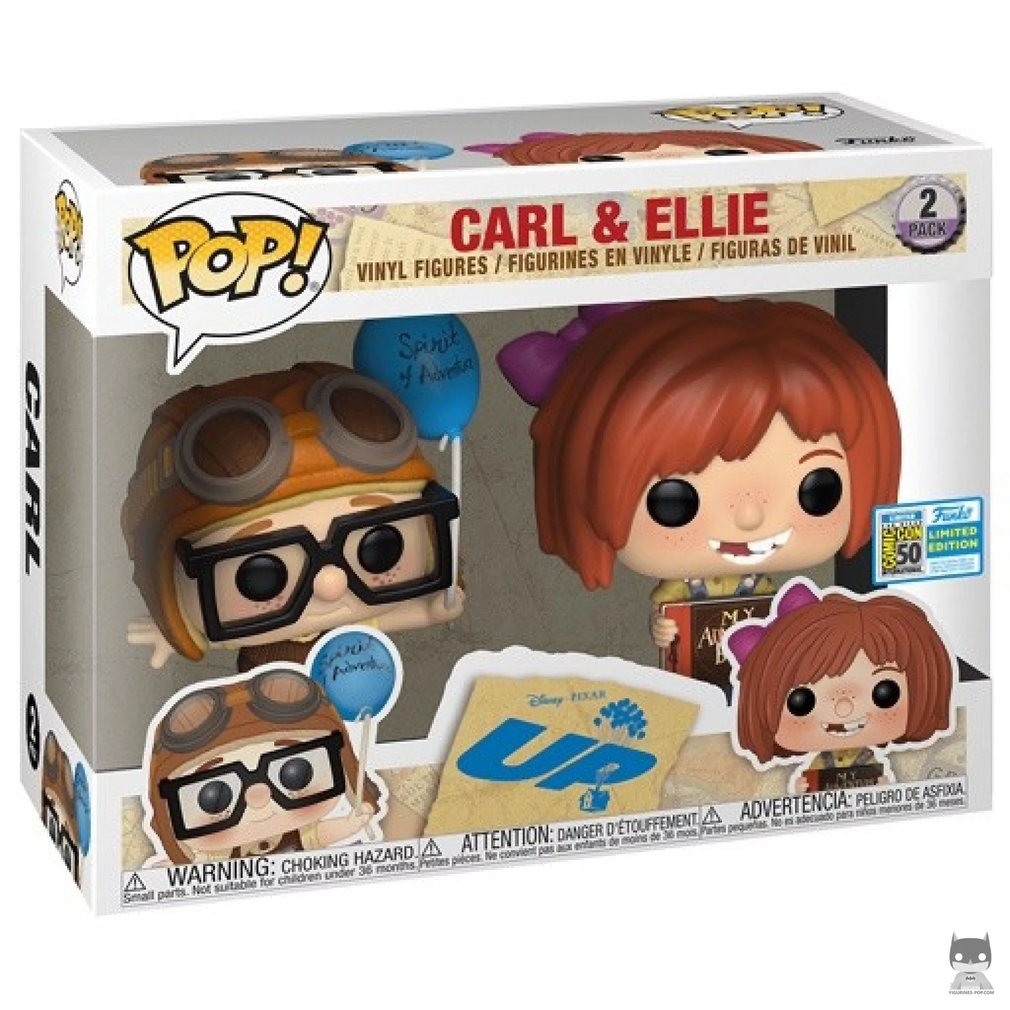 Figurine Funko POP Carl & Ellie avec boîte