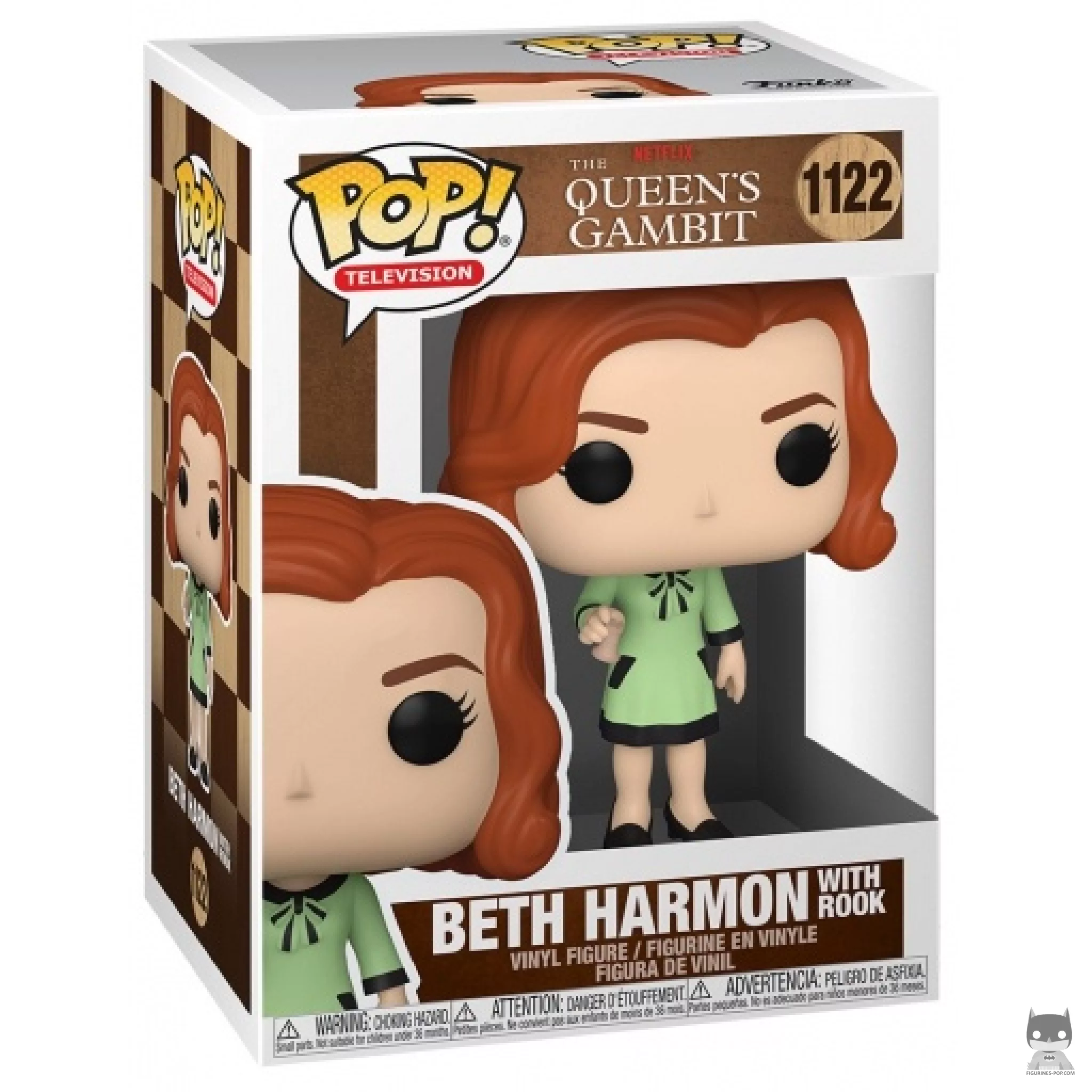 Figurine Funko POP Beth Harmon avec la Tour avec boîte