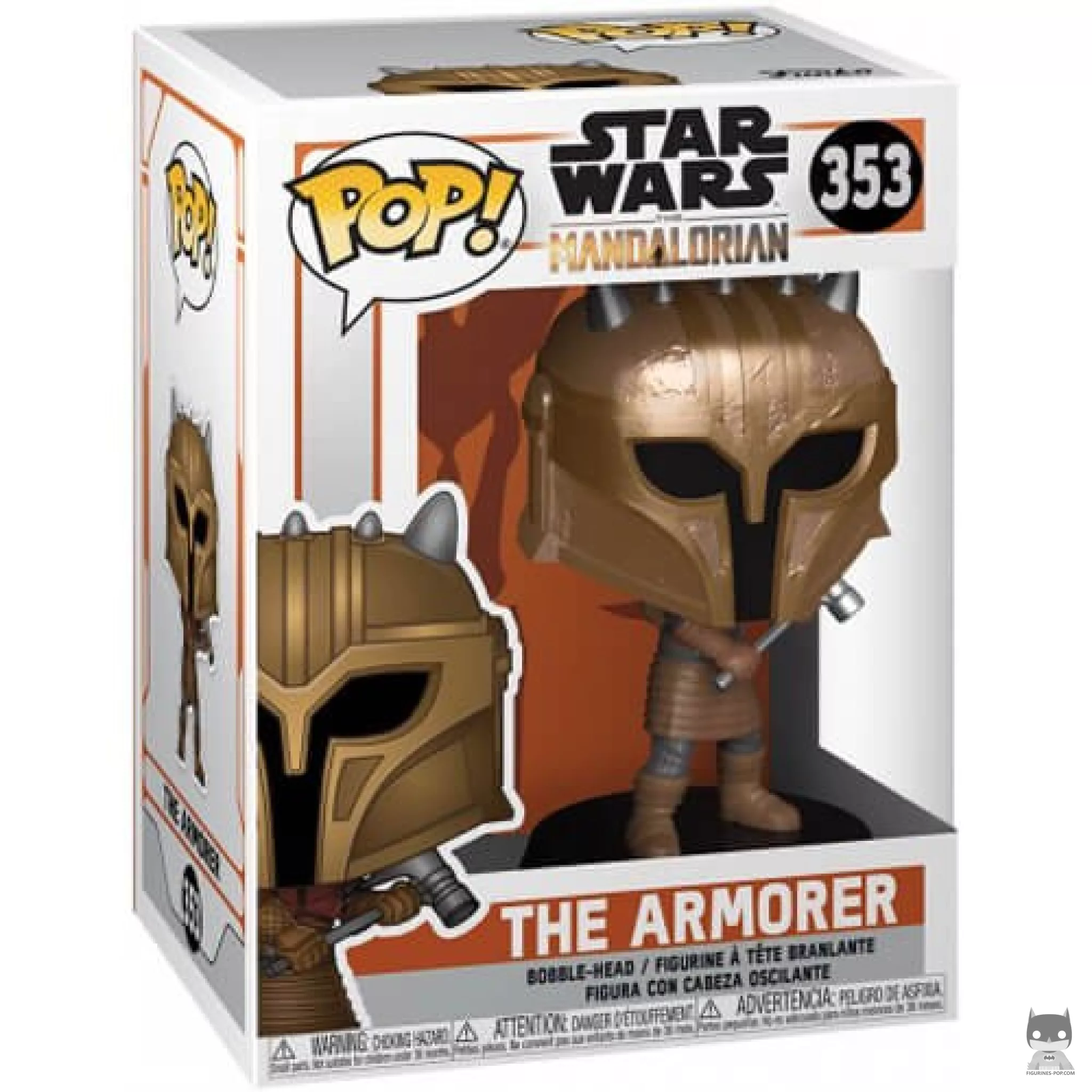 Figurine Funko POP L'Armurier avec boîte