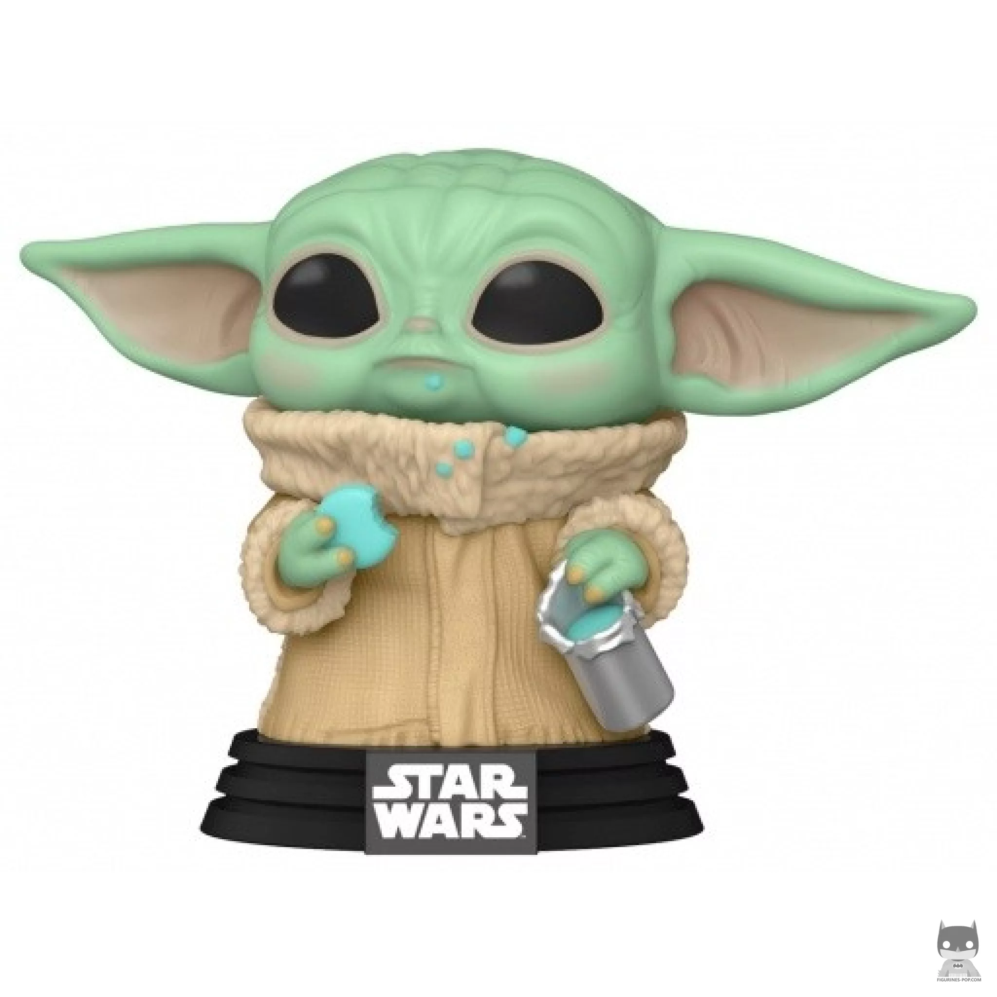 Figurine Funko POP Grogu avec un cookie (Le Mandalorien (Star Wars))
