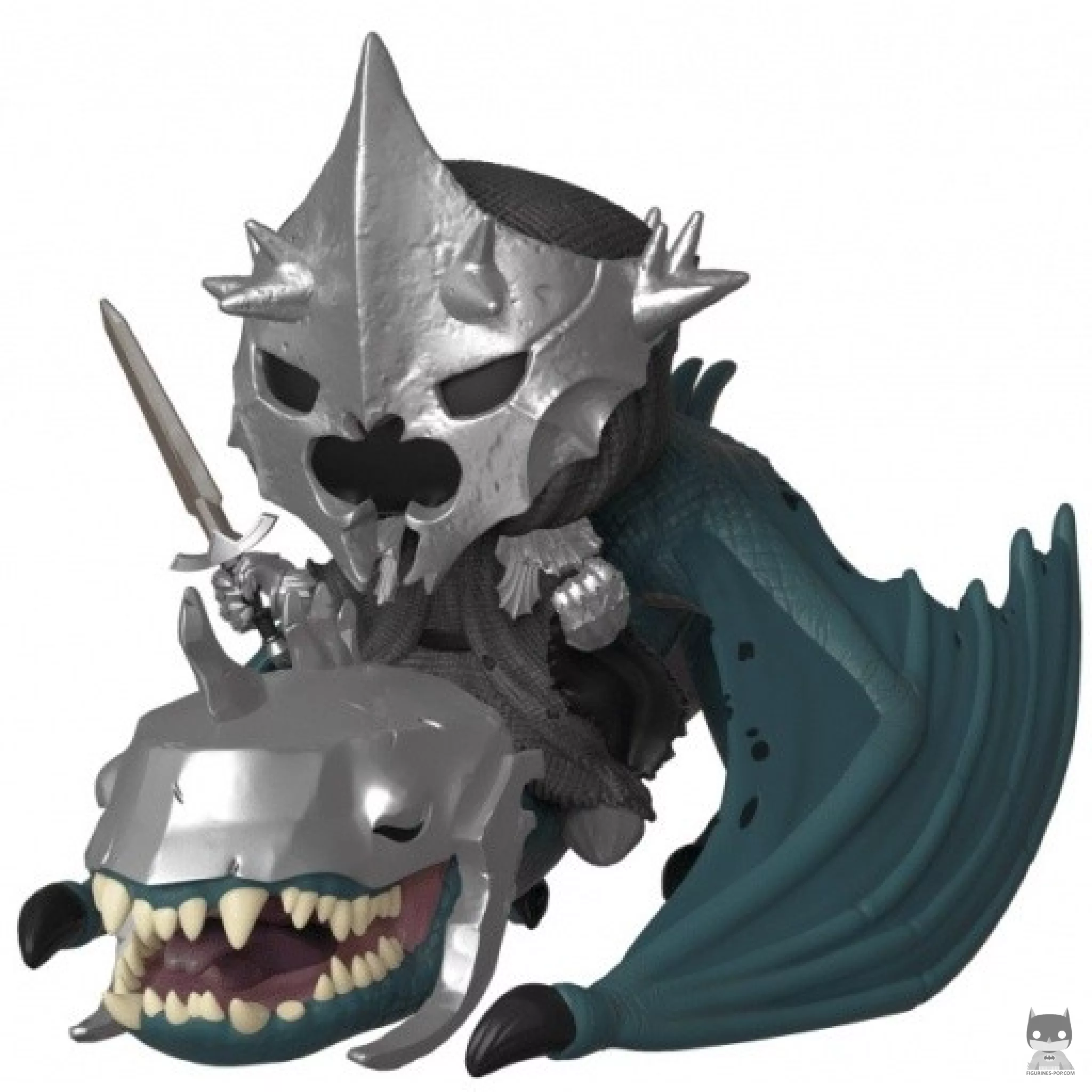 Figurine Funko POP Roi Sorcier d'Angmar sur Coursier Ailé (Le Seigneur des Anneaux)