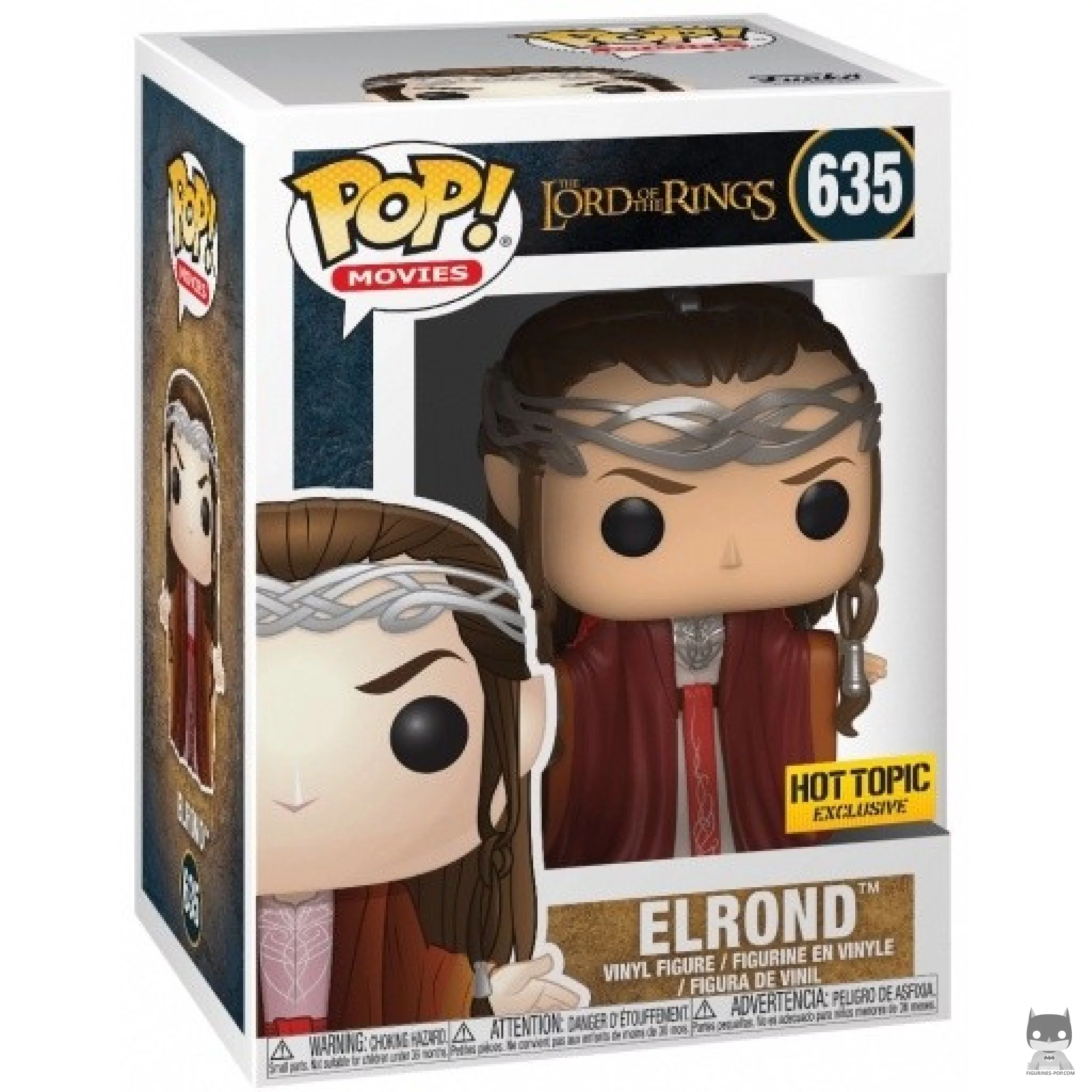 Figurine Funko POP Elrond avec boîte