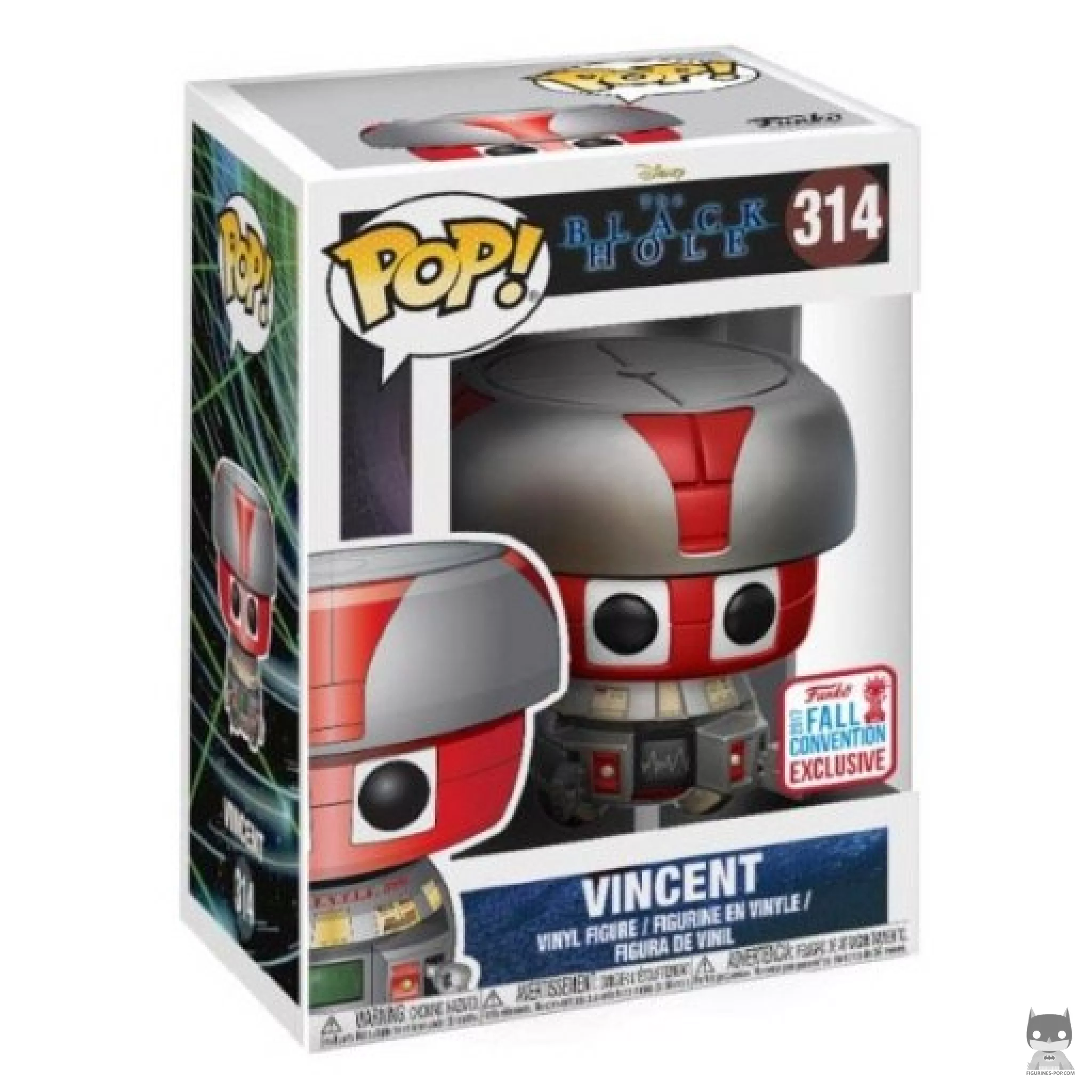 Figurine Funko POP V.I.N.CENT avec boîte
