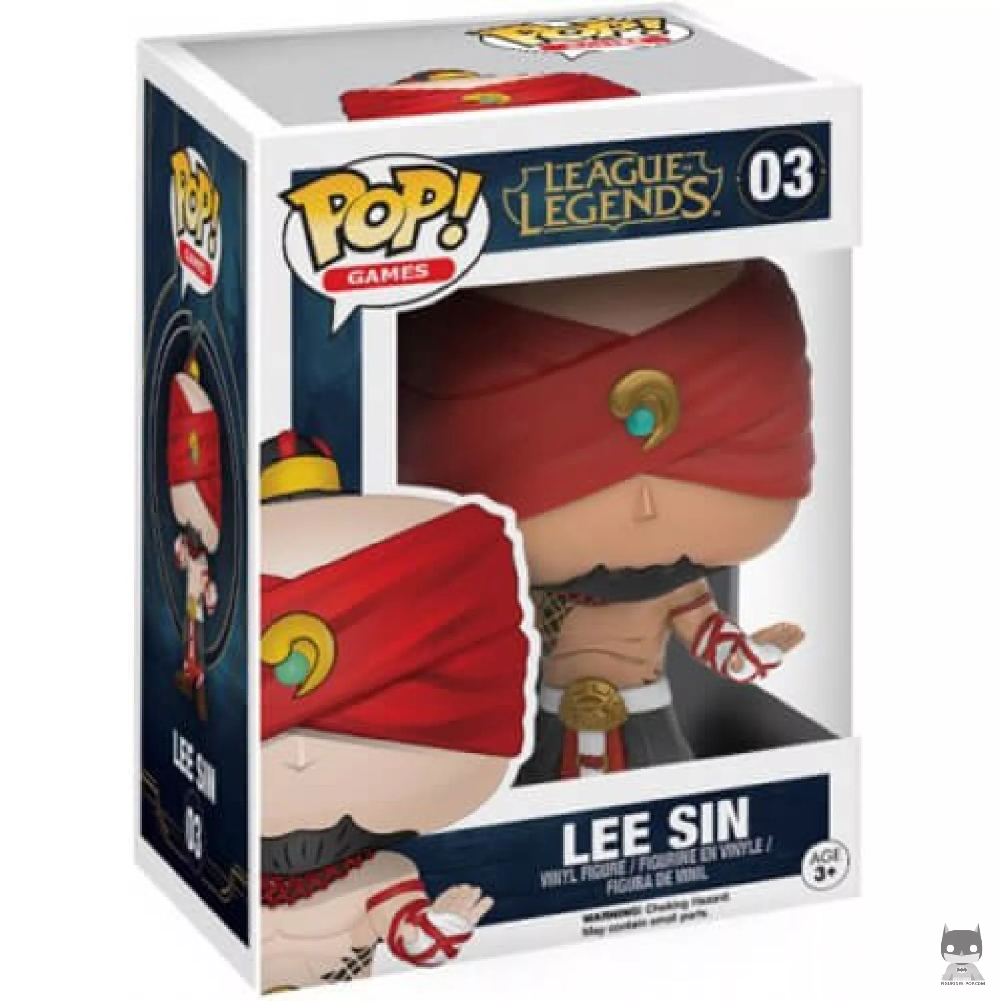 Figurine Funko POP Lee Sin avec boîte