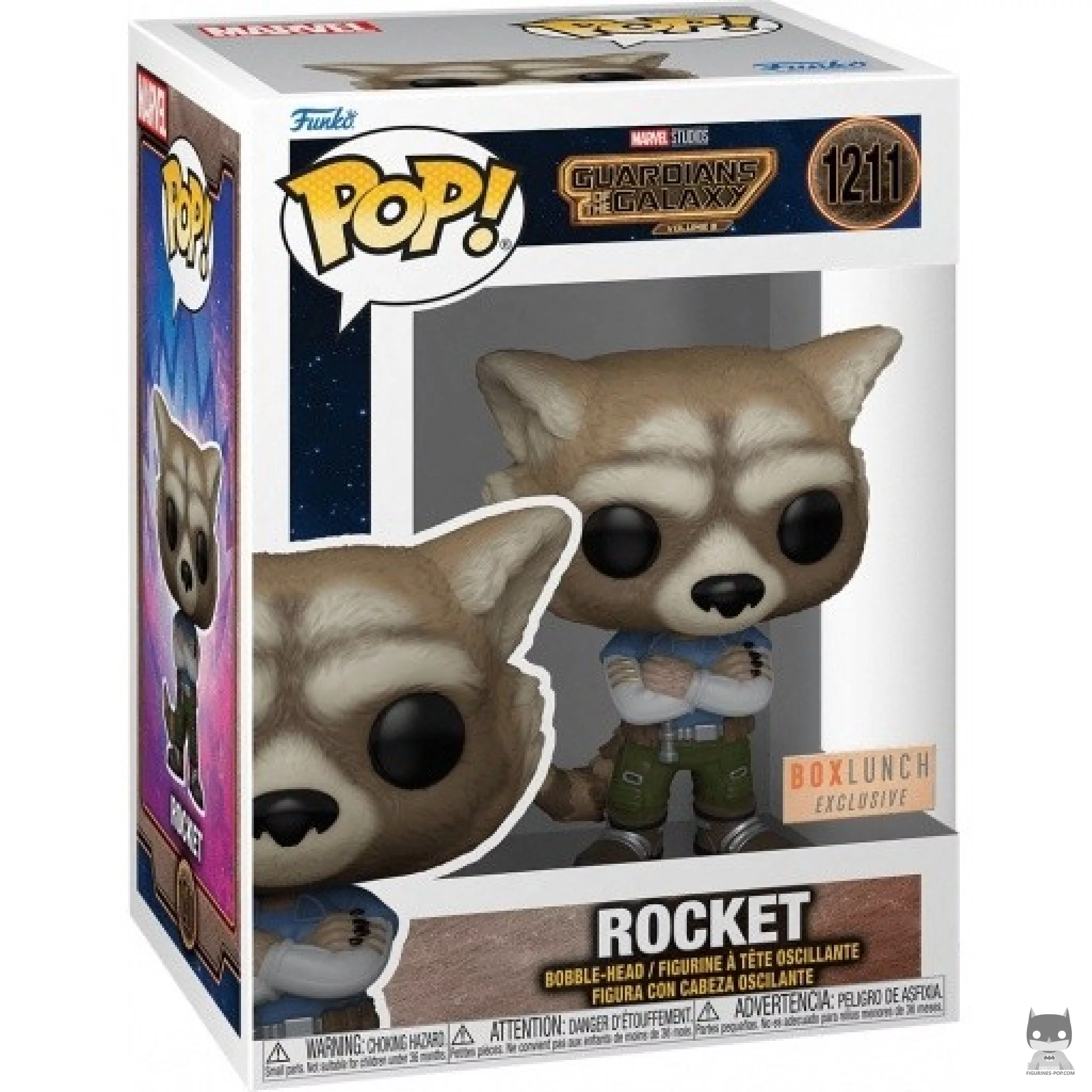 Figurine Funko POP Rocket avec boîte