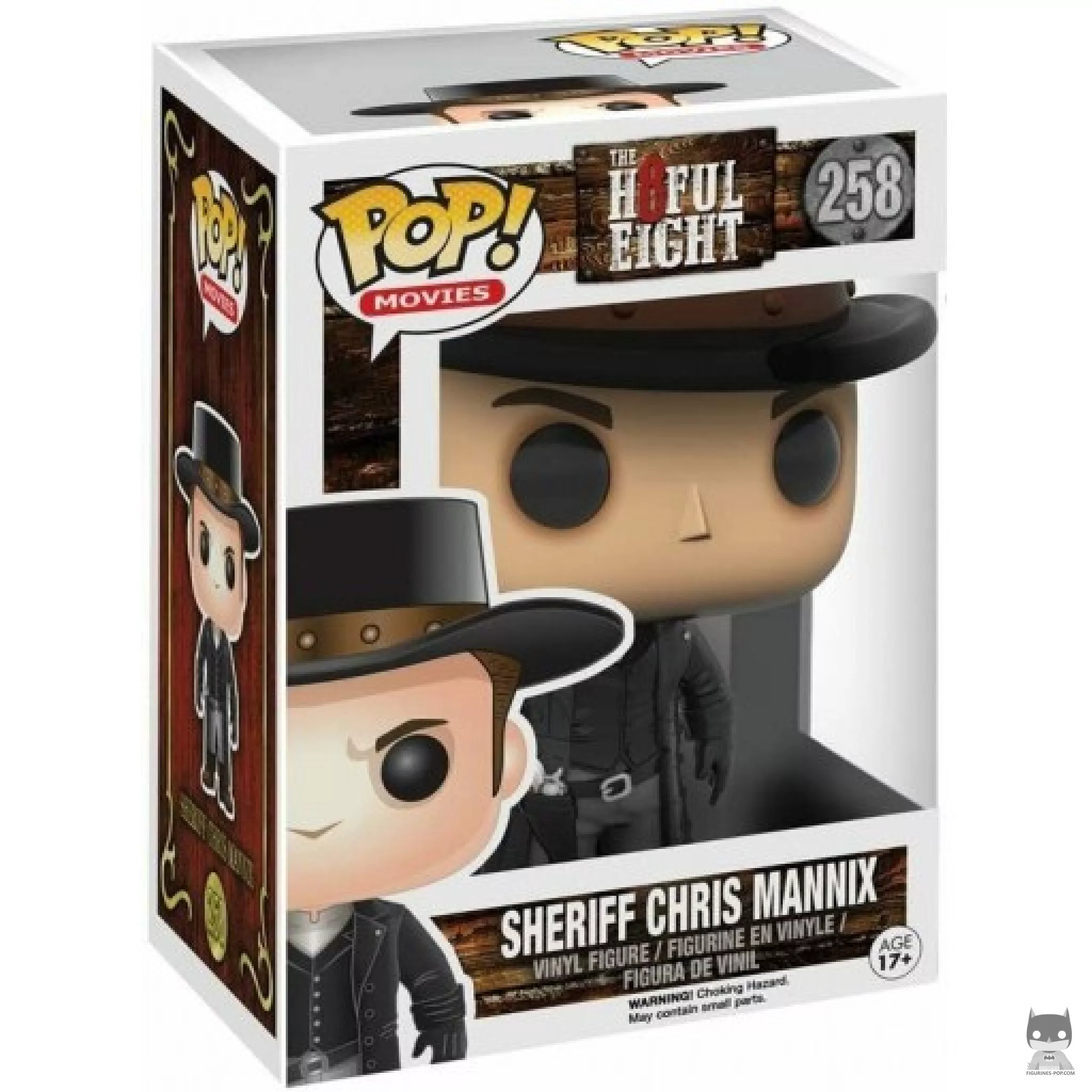 Figurine Funko POP Chris Mannix "Le Shérif" avec boîte