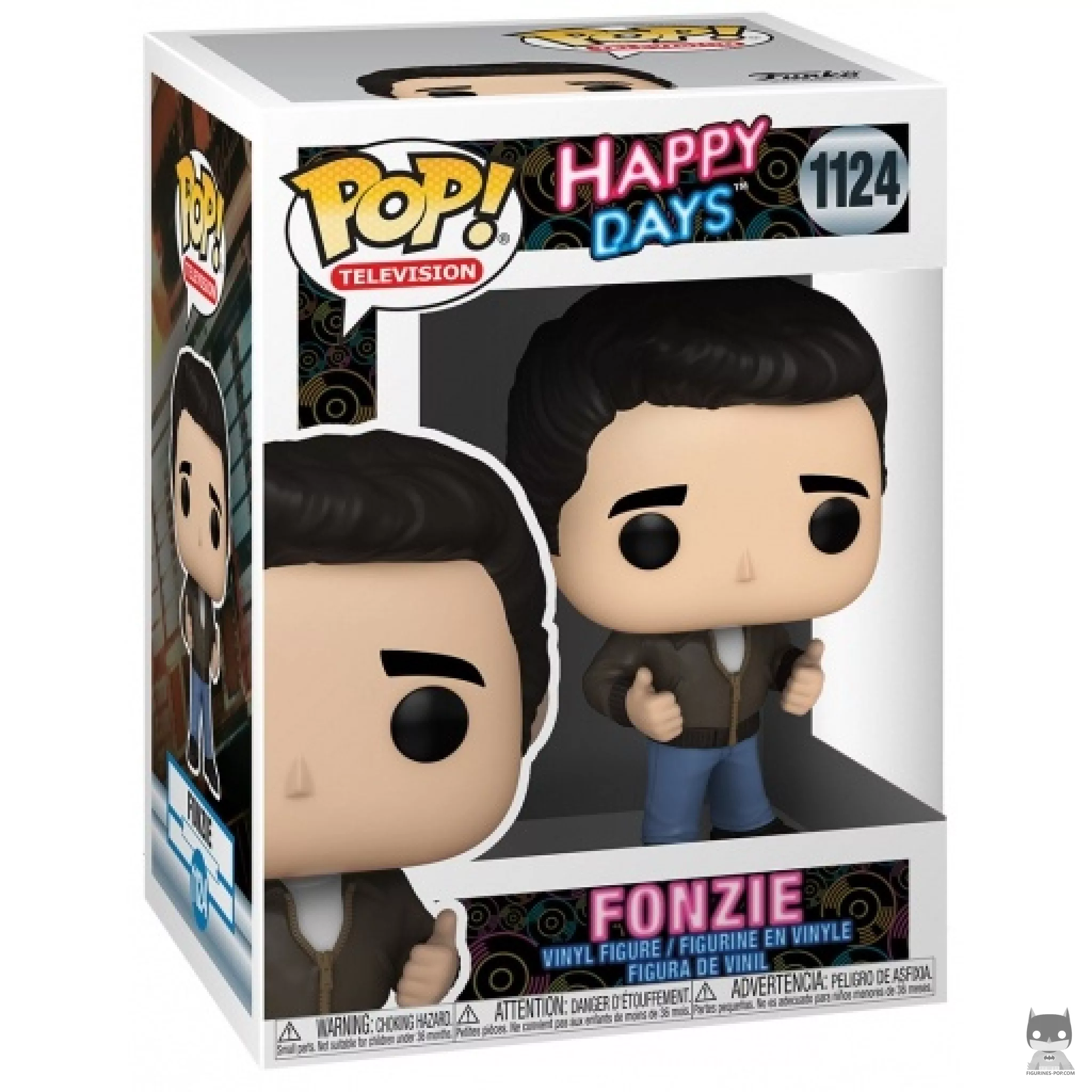 Figurine Funko POP Fonzie avec boîte