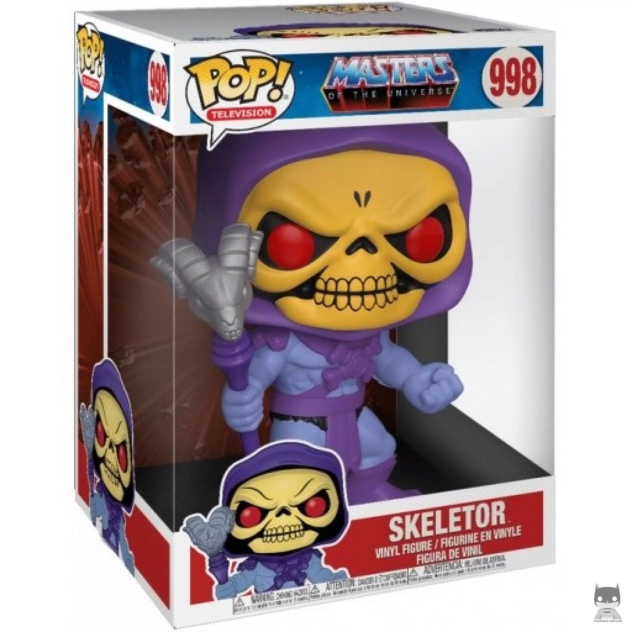 Figurine Funko POP Skeletor (Supersized) avec boîte