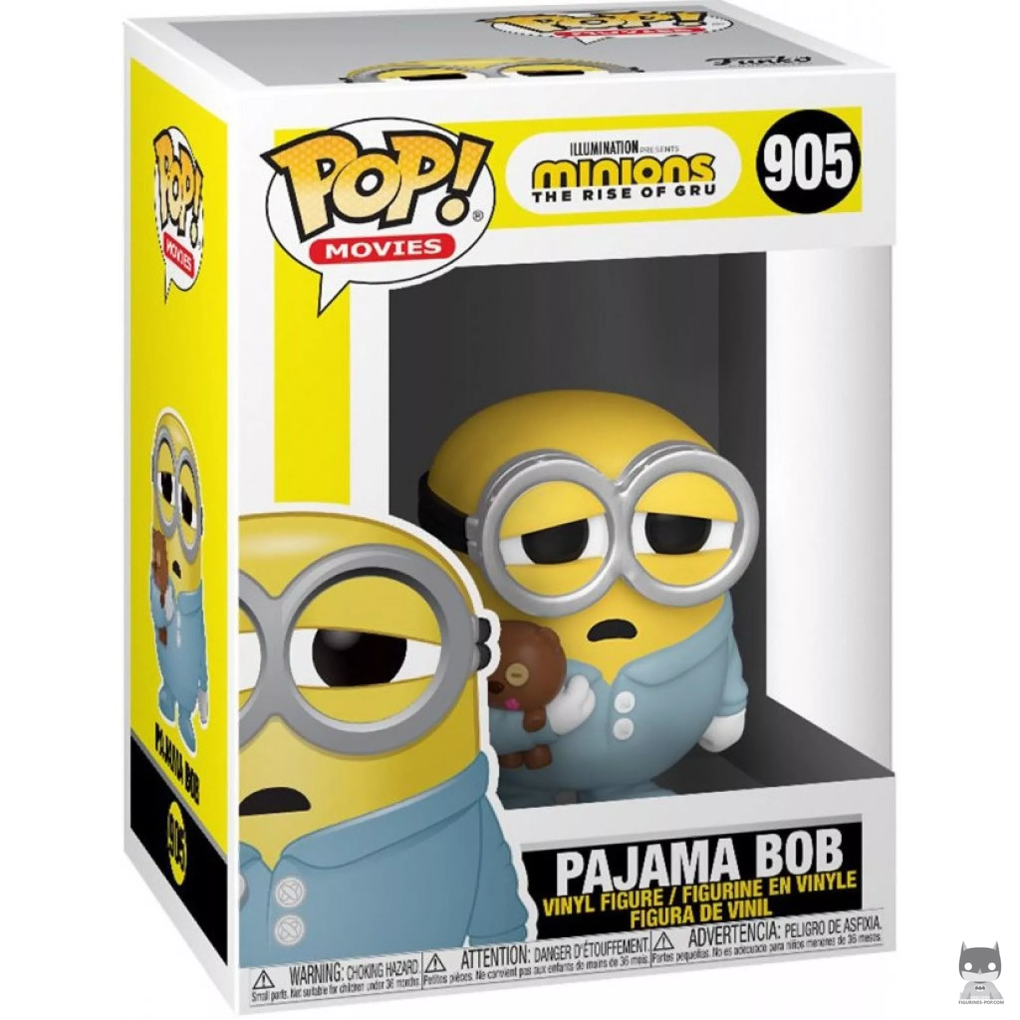 Figurine Funko POP Bob en Pyjama avec boîte
