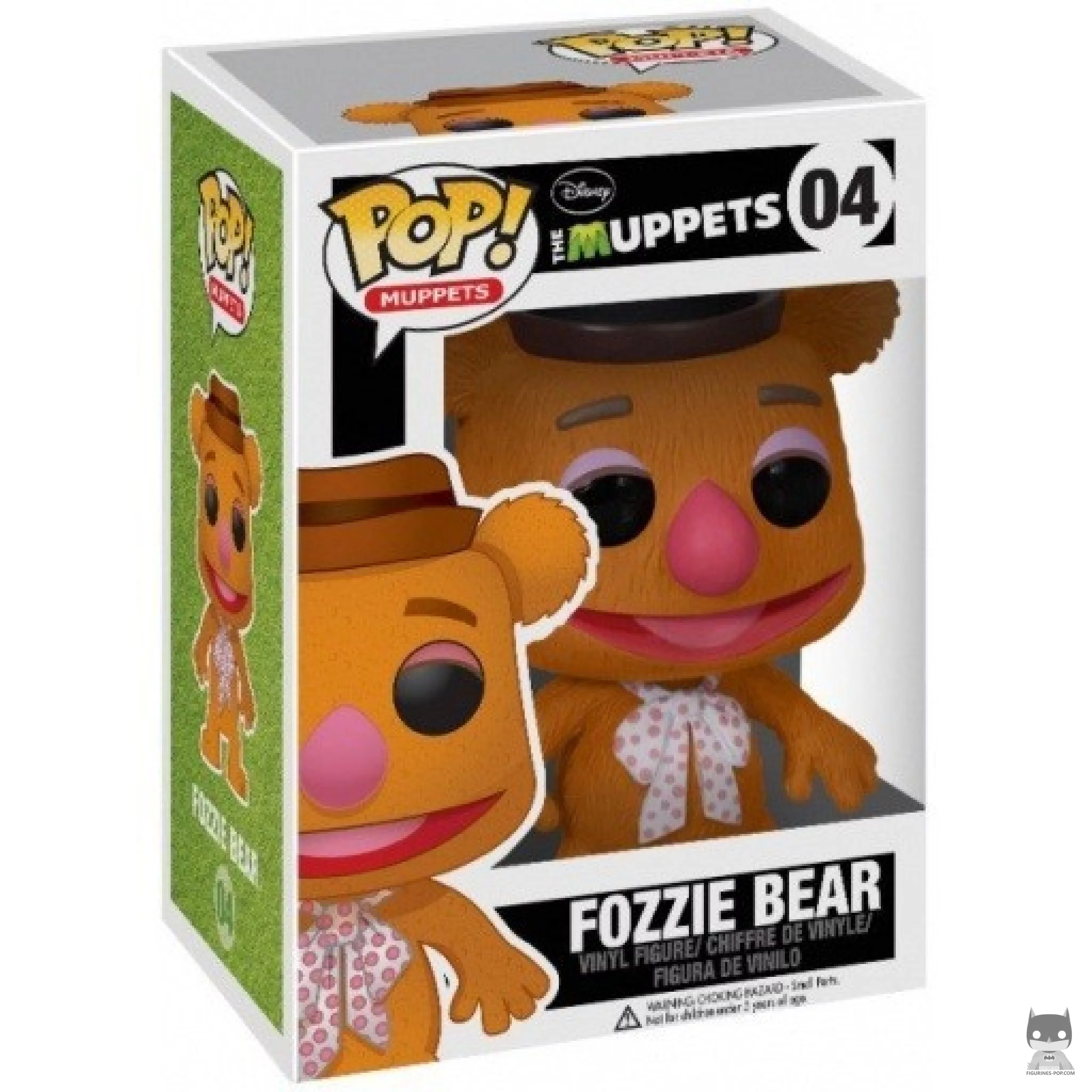 Figurine Funko POP Fozzie Bear avec boîte