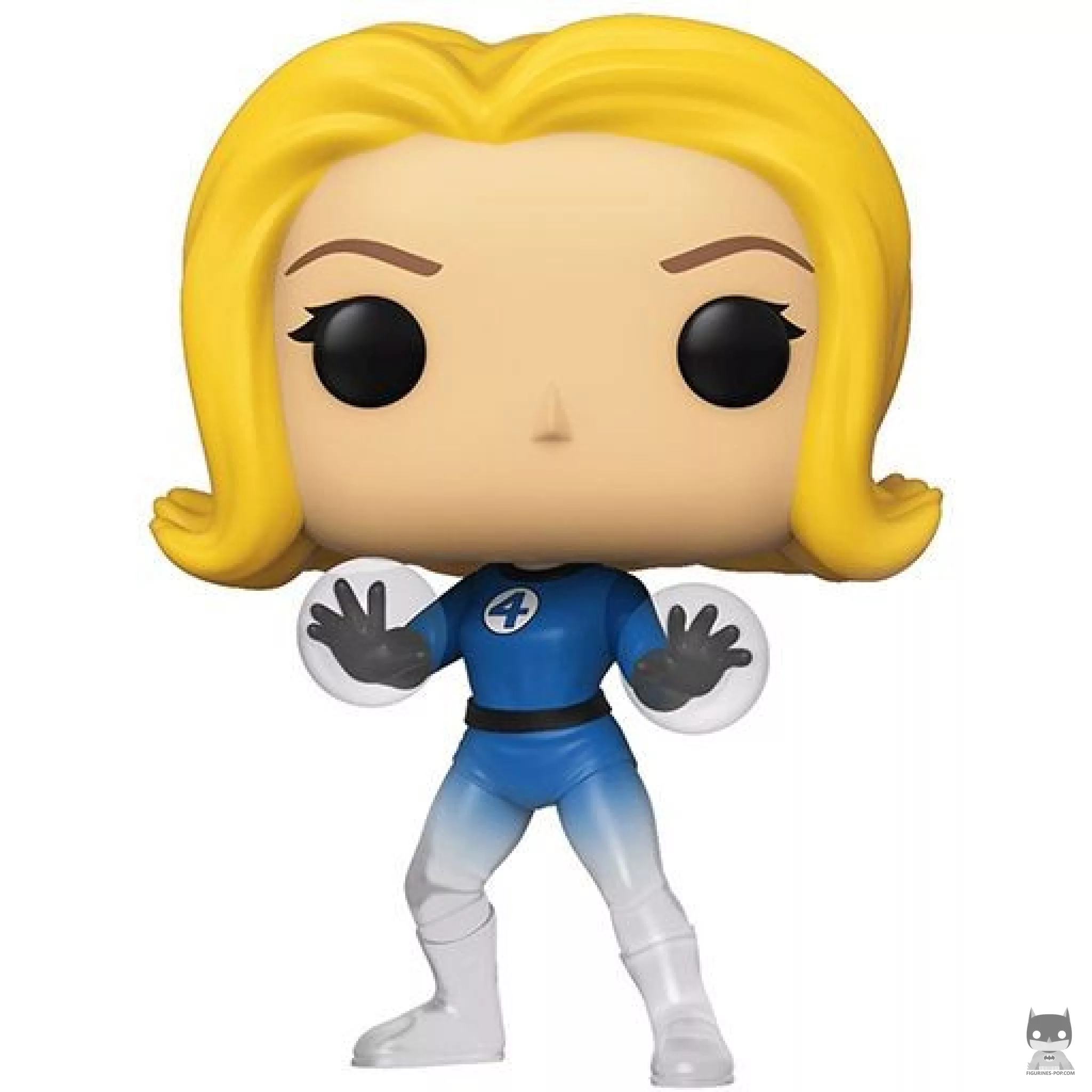 Figurine Funko POP Femme Invisible (Translucent) (Les Quatre Fantastiques)