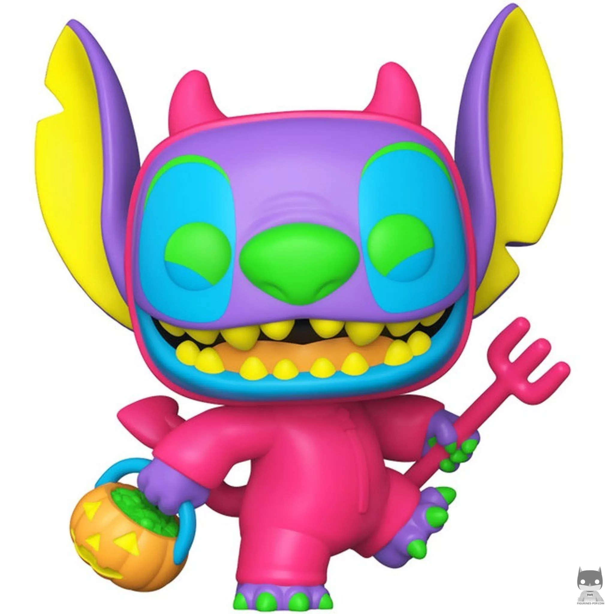 Figurine Funko POP Stitch Démon (Chase & Black Light) (Lilo and Stitch)