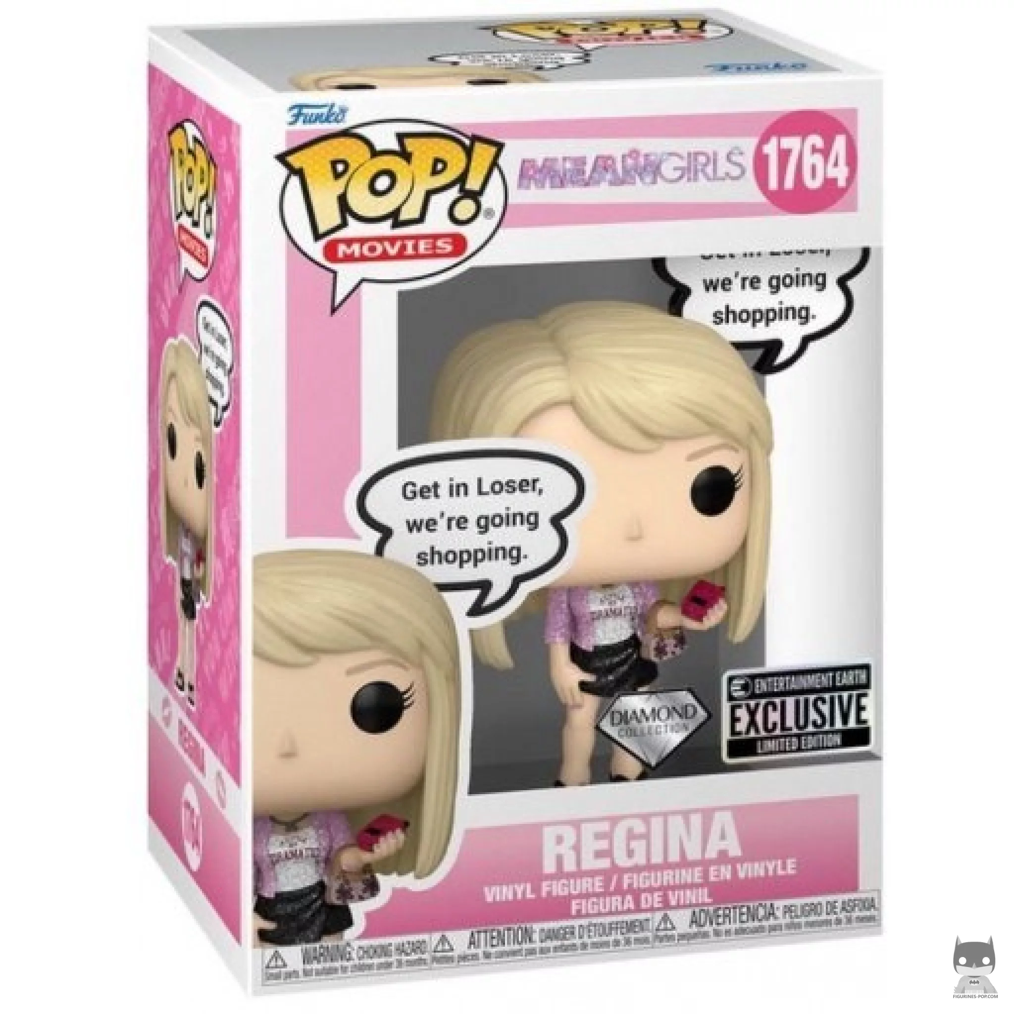 Figurine Funko POP Regina (Make Fetch Happen) (Diamond Glitter) avec boîte