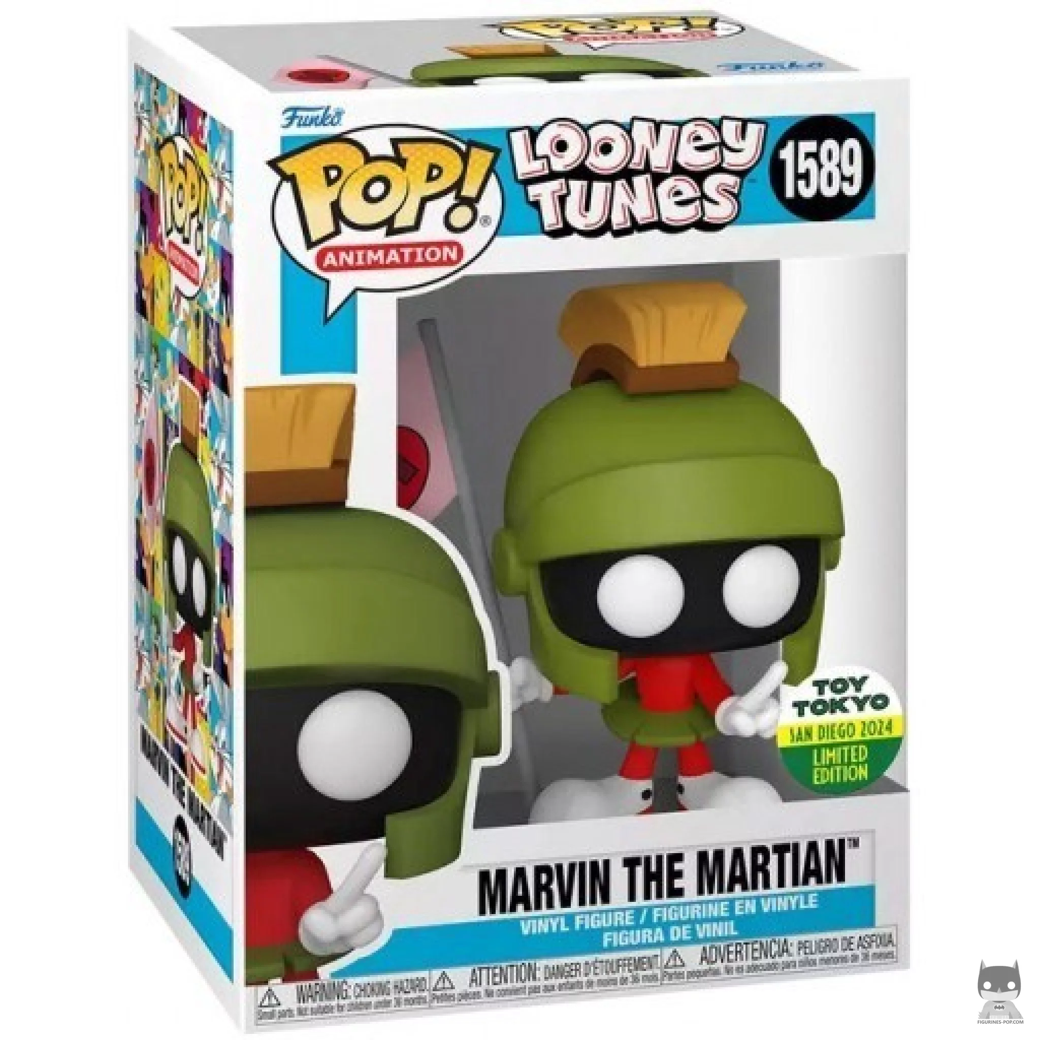 Figurine Funko POP Marvin le Martien avec boîte