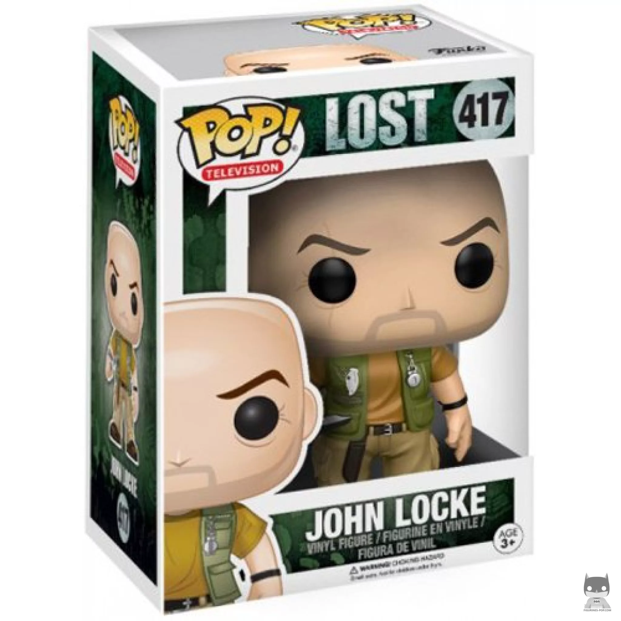 Figurine Funko POP John Locke avec boîte