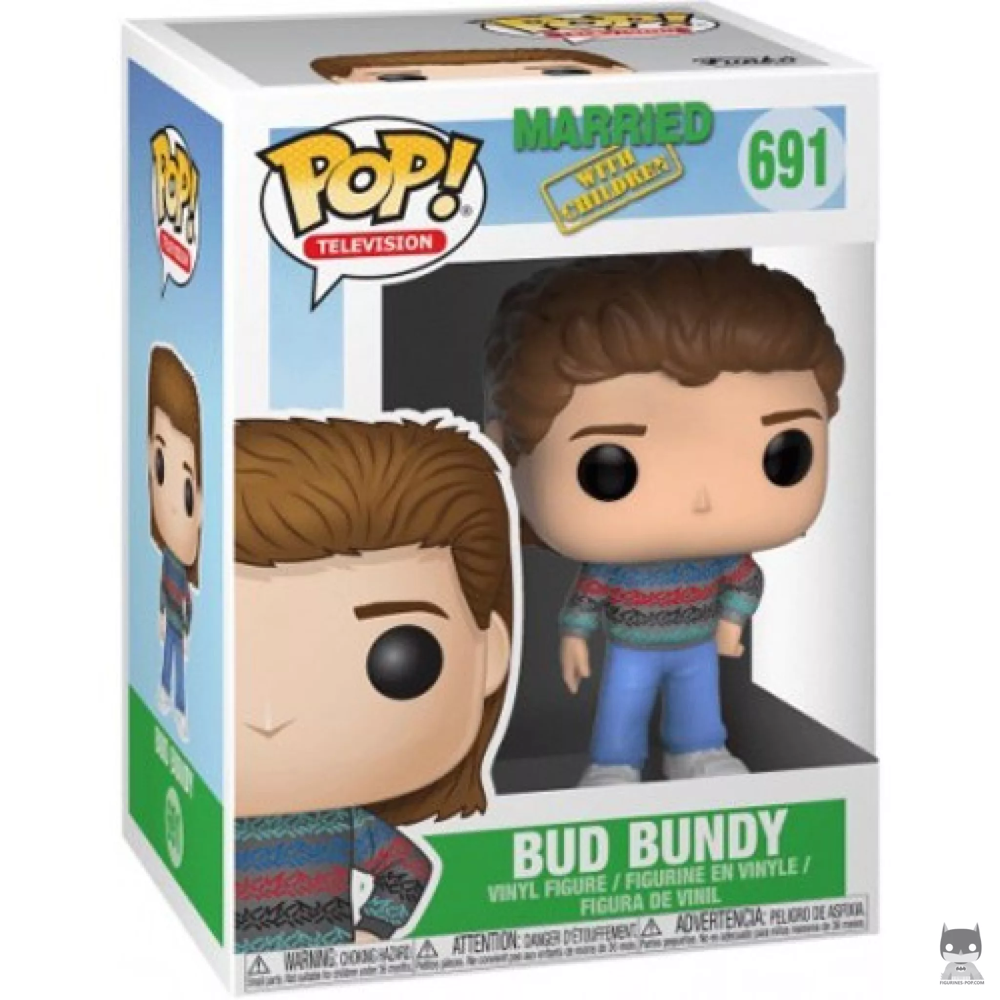 Figurine Funko POP Bud Bundy avec boîte