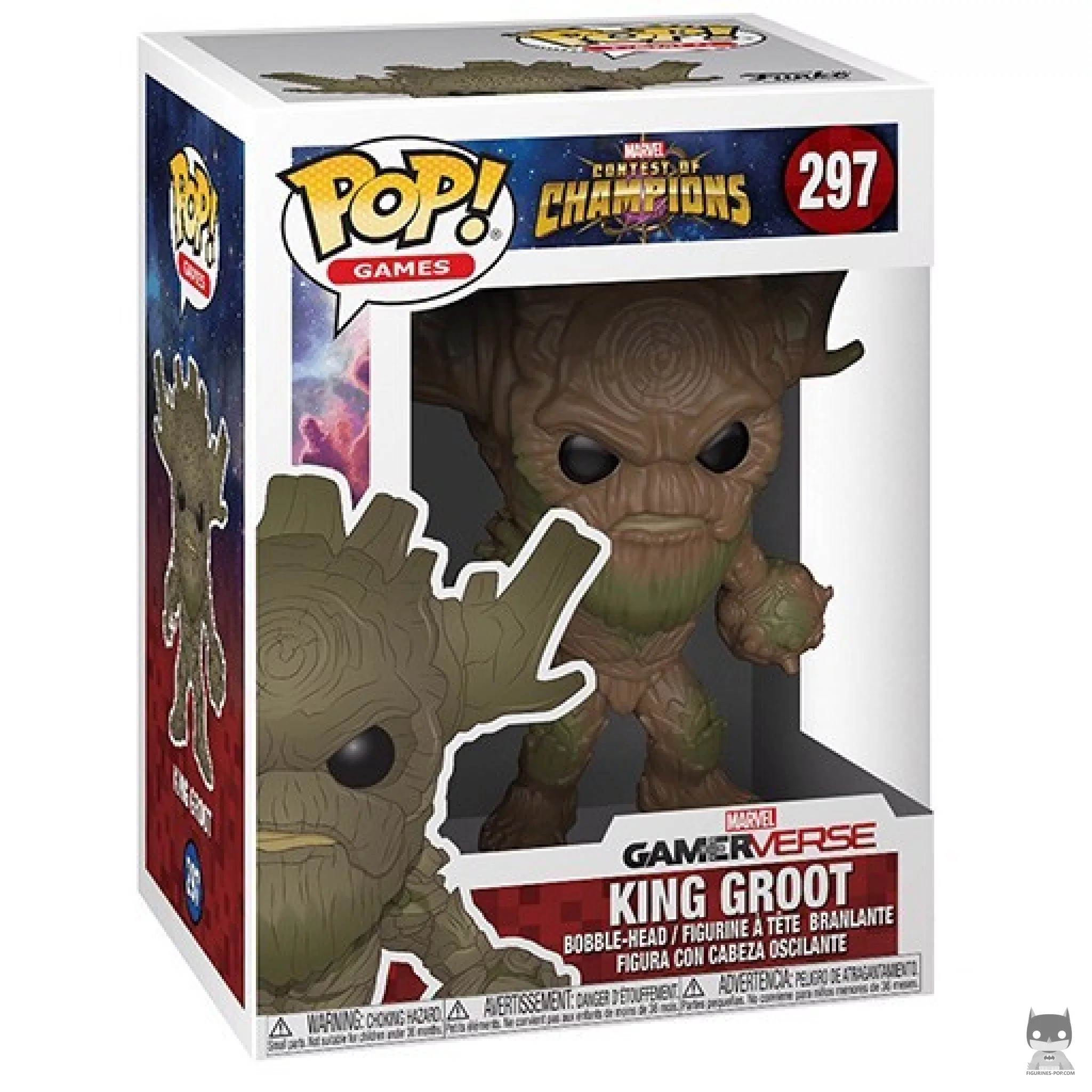 Figurine Funko POP King Groot avec boîte