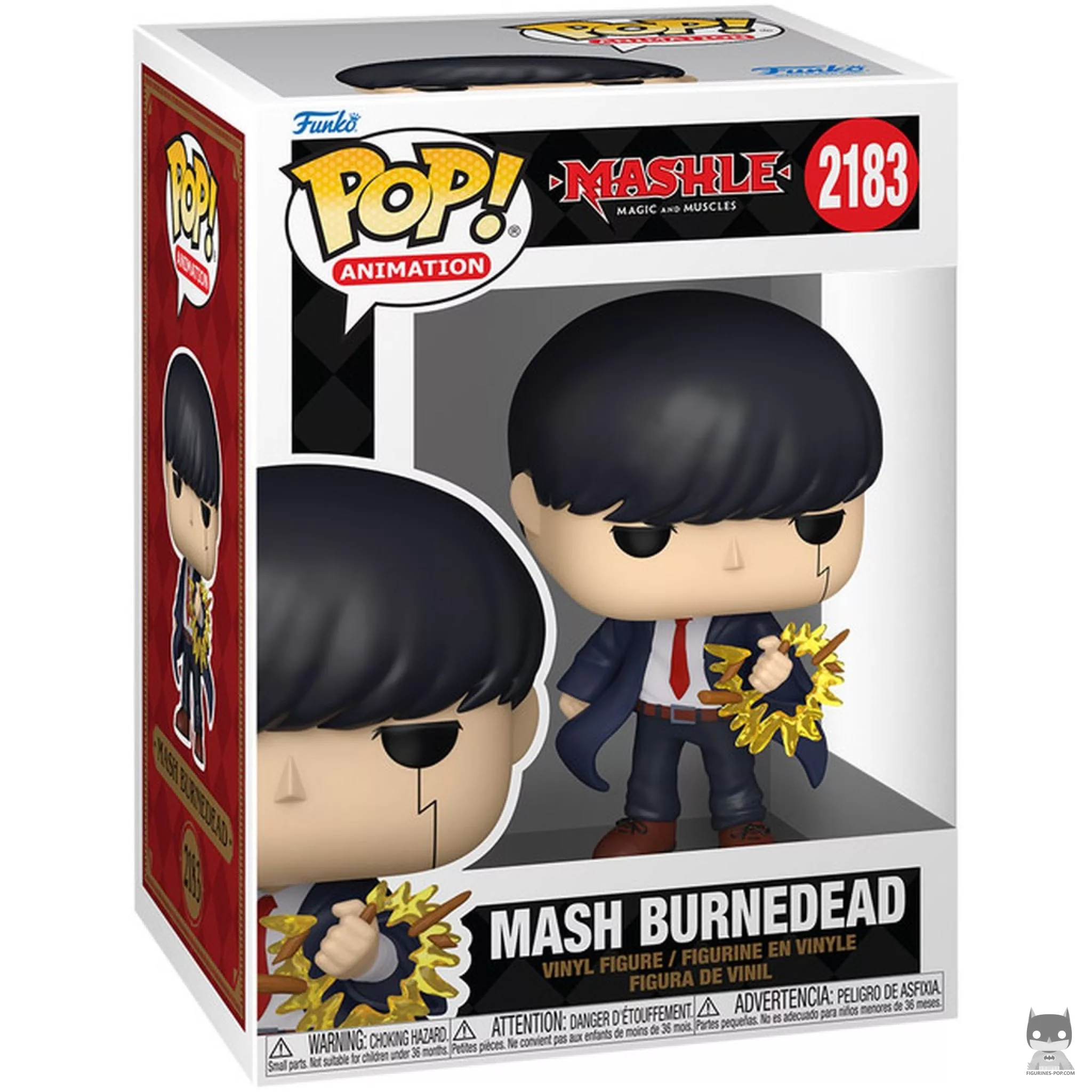 Figurine Funko POP Mash Burnedead avec boîte