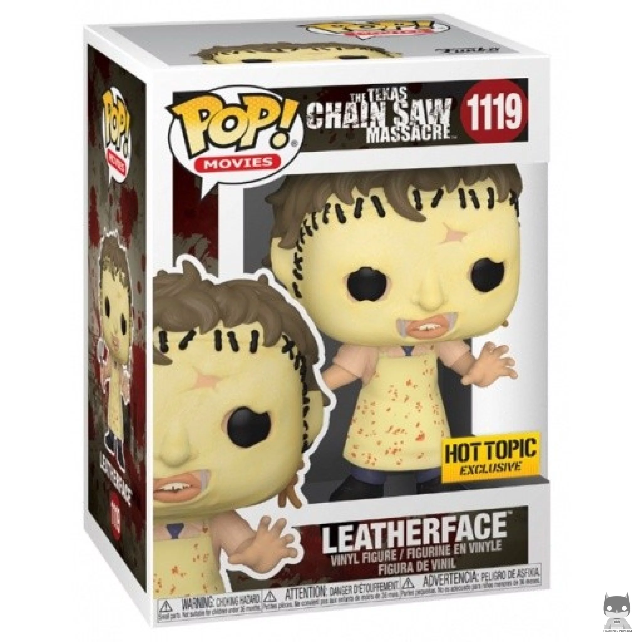 Figurine Funko POP Leatherface avec boîte