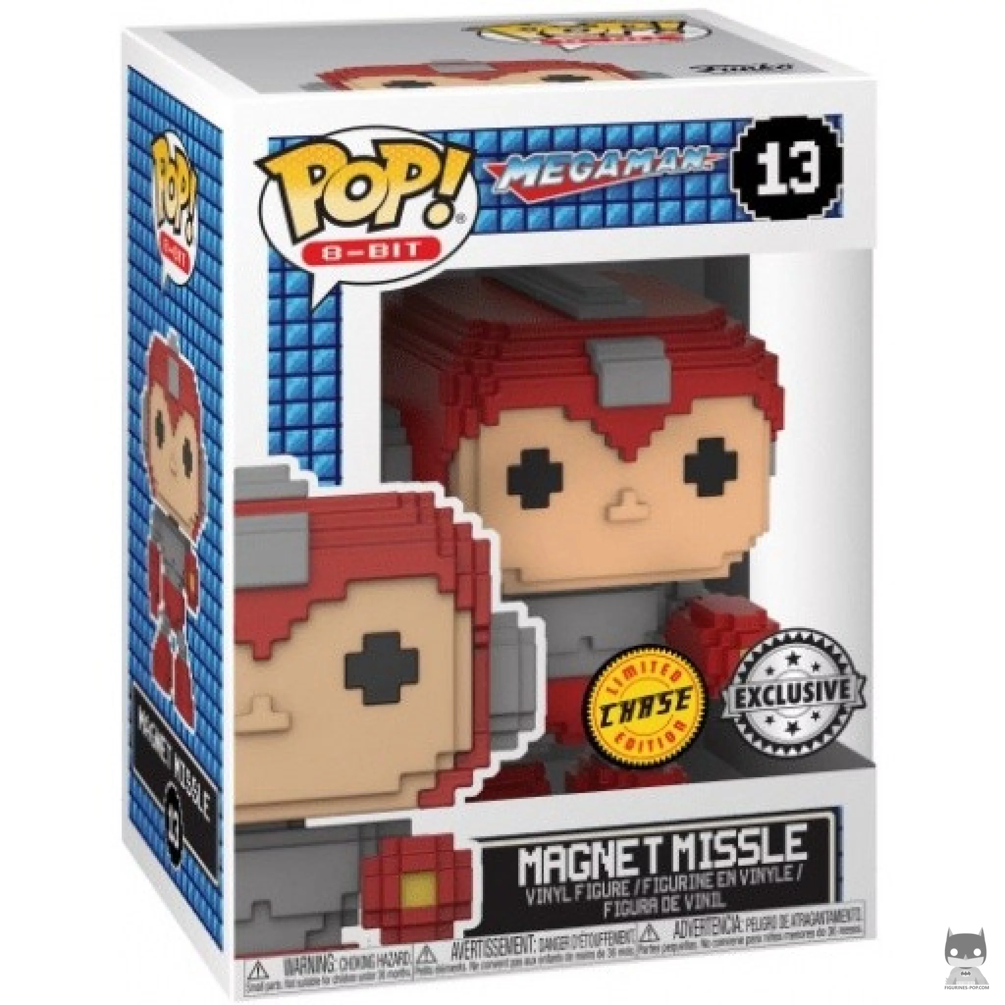 Figurine Funko POP Mega Man (Chase) avec boîte