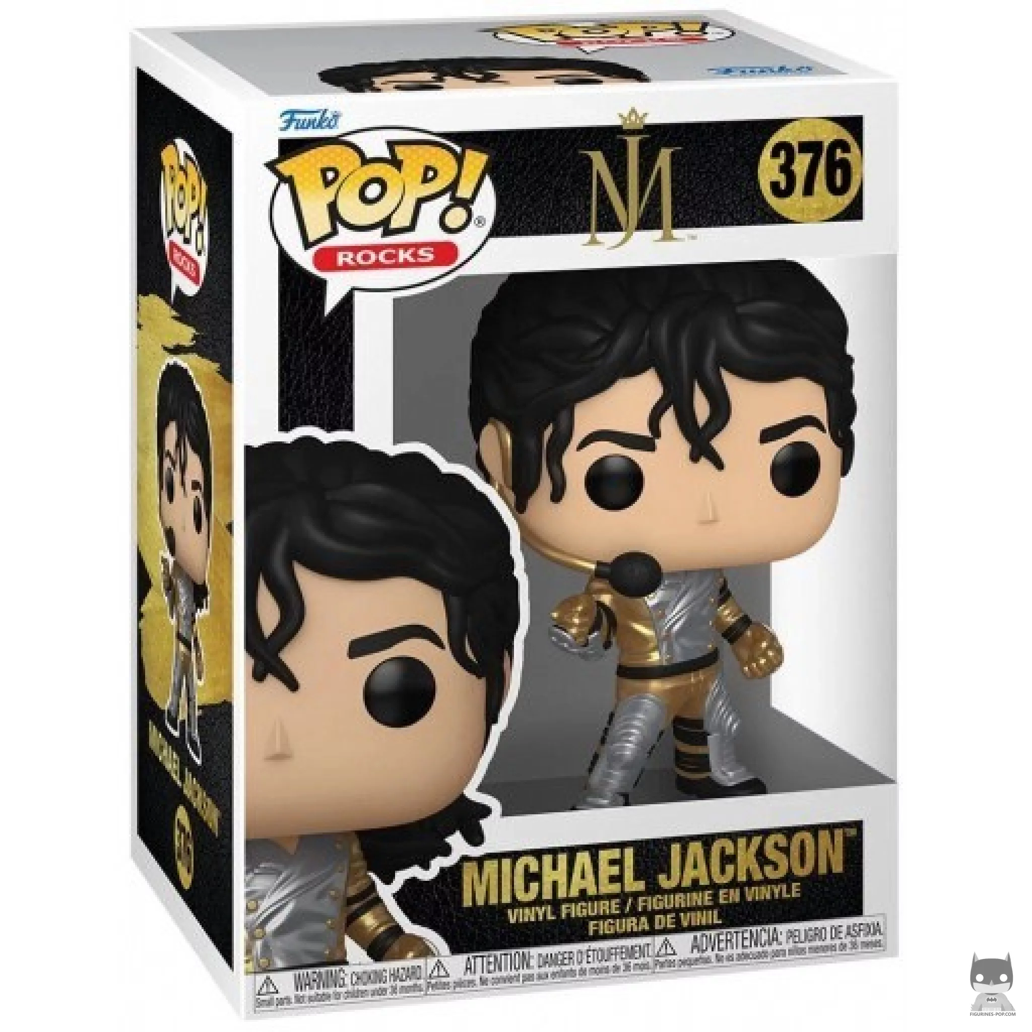 Figurine Funko POP Michael Jackson (History Tour) avec boîte