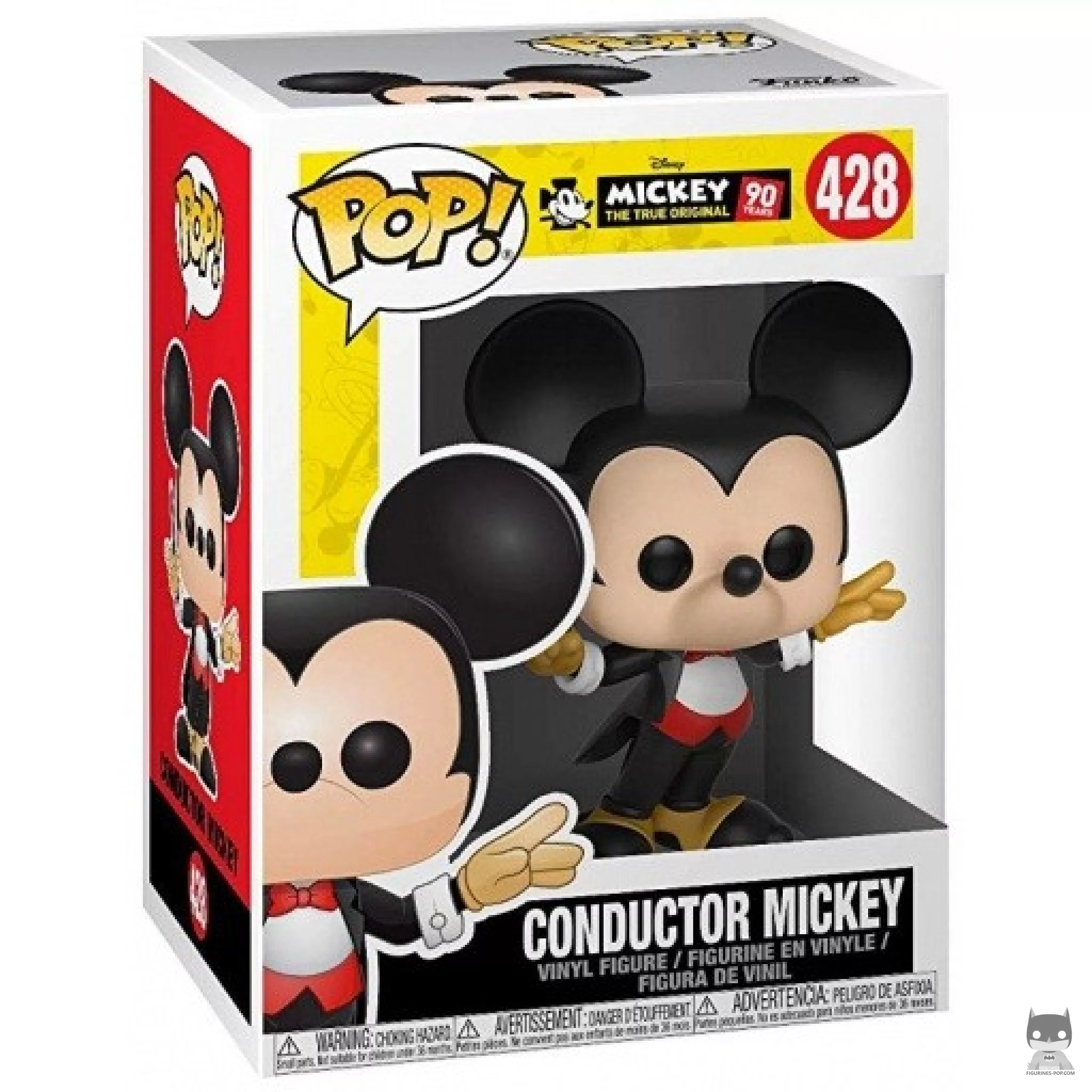 Figurine Funko POP Mickey Mouse Chef d'Orchestre avec boîte