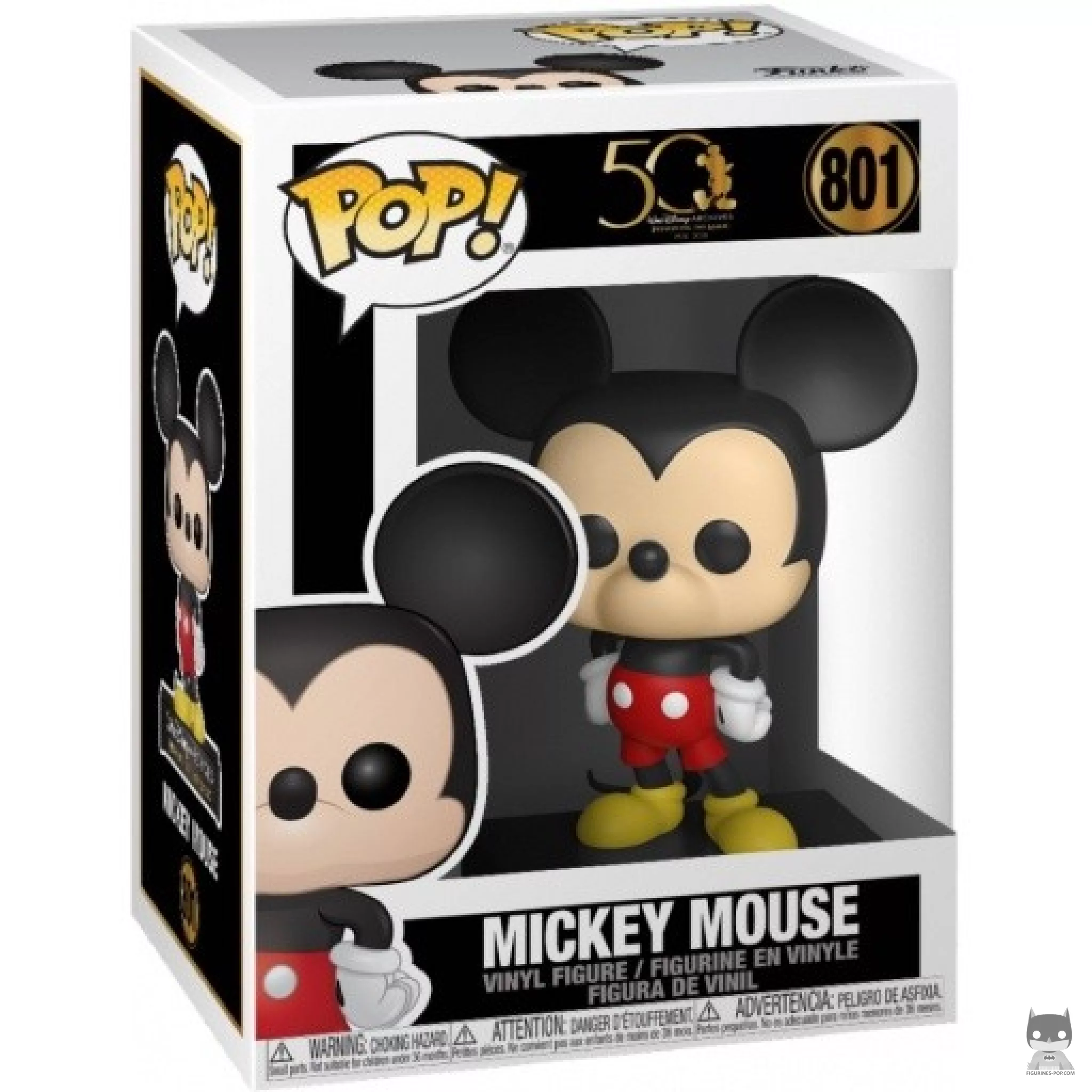 Figurine Funko POP Mickey Mouse avec boîte