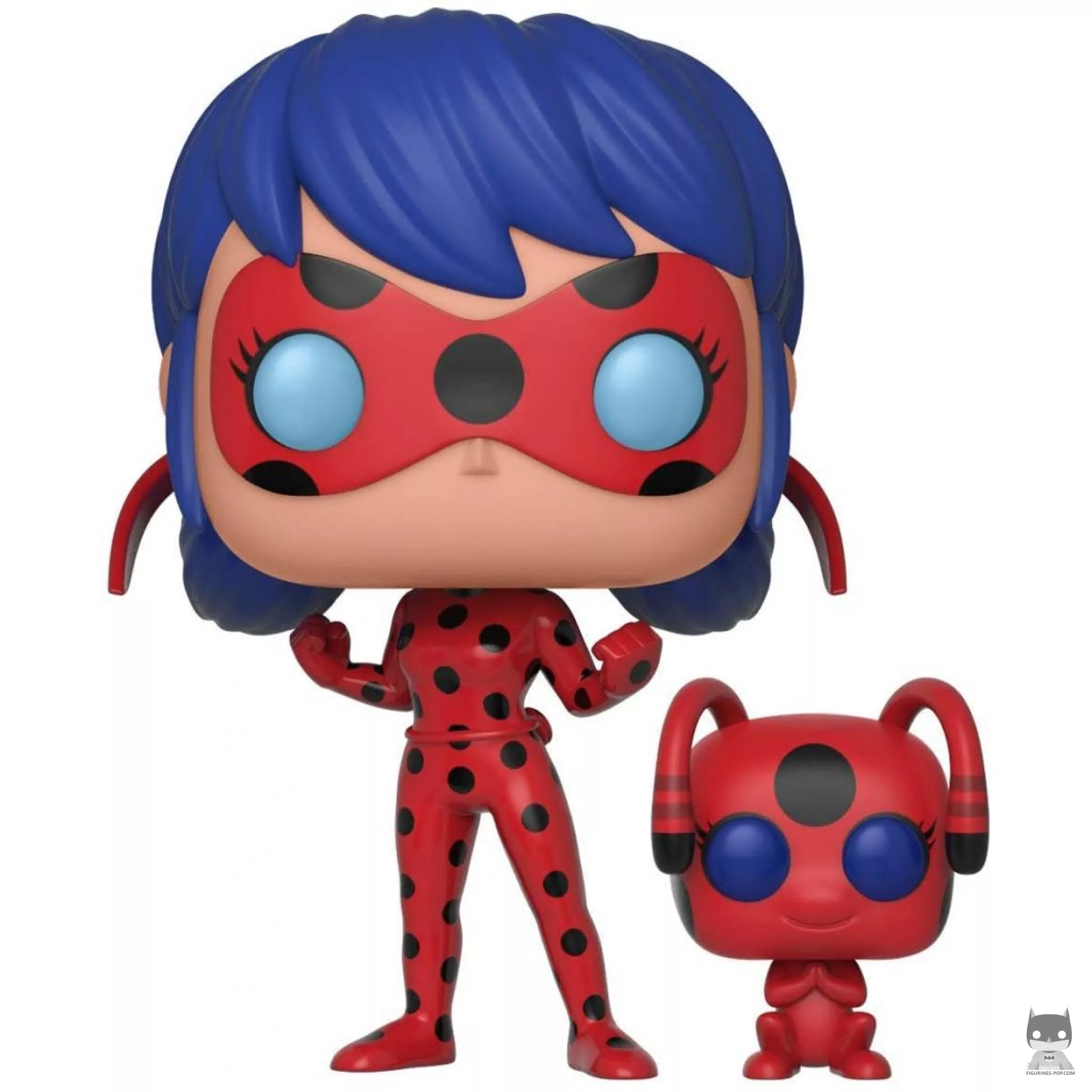 Figurine Funko POP Ladybug avec Tikki (Miraculous : Les Aventures de Ladybug et Chat Noir)
