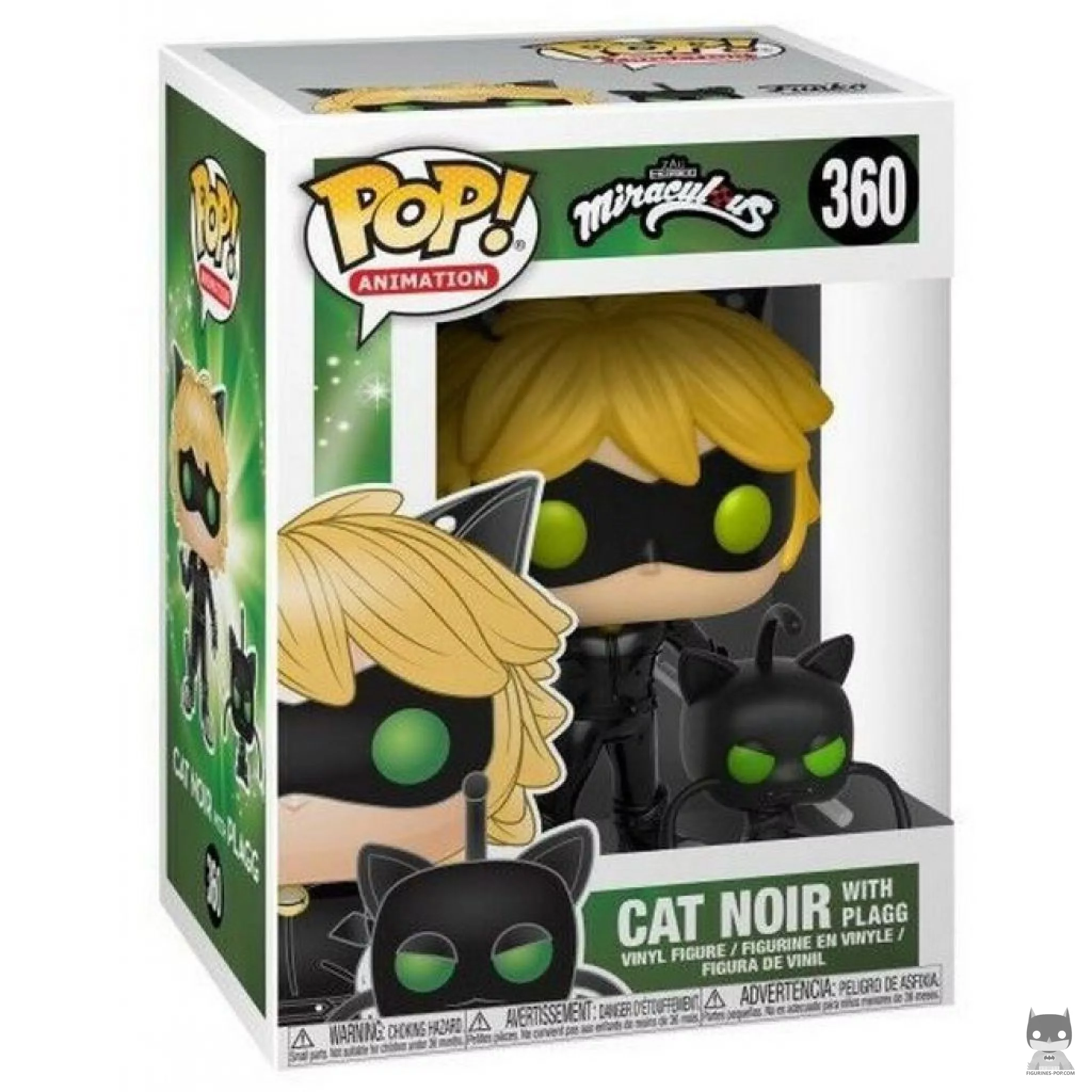 Figurine Funko POP Cat Noir avec Plagg avec boîte