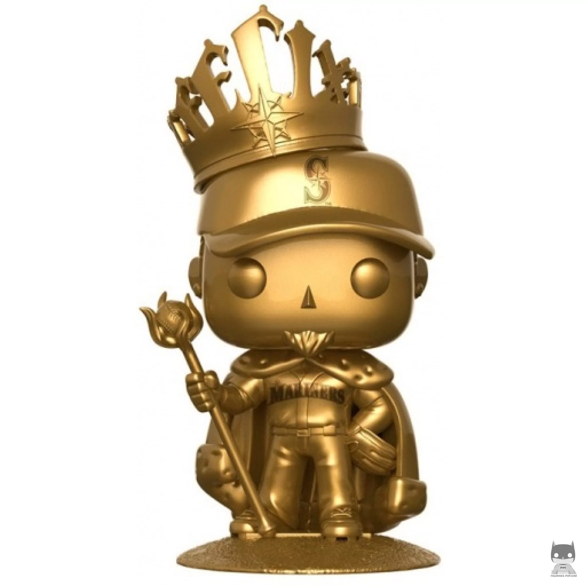 Figurine Funko POP King Felix (Or) (MLB : Ligue Majeure de Baseball)