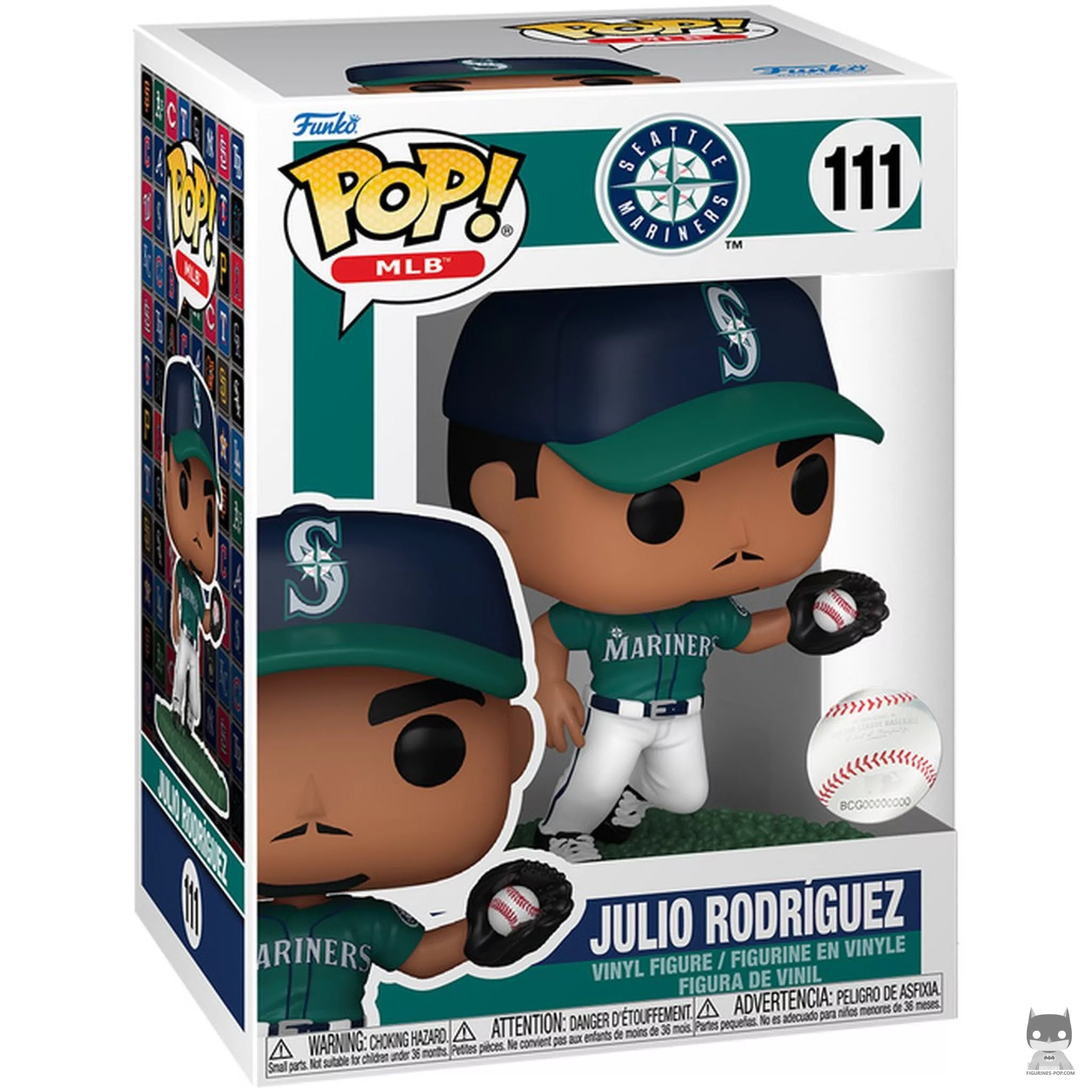 Figurine Funko POP Julio Rodriguez avec boîte