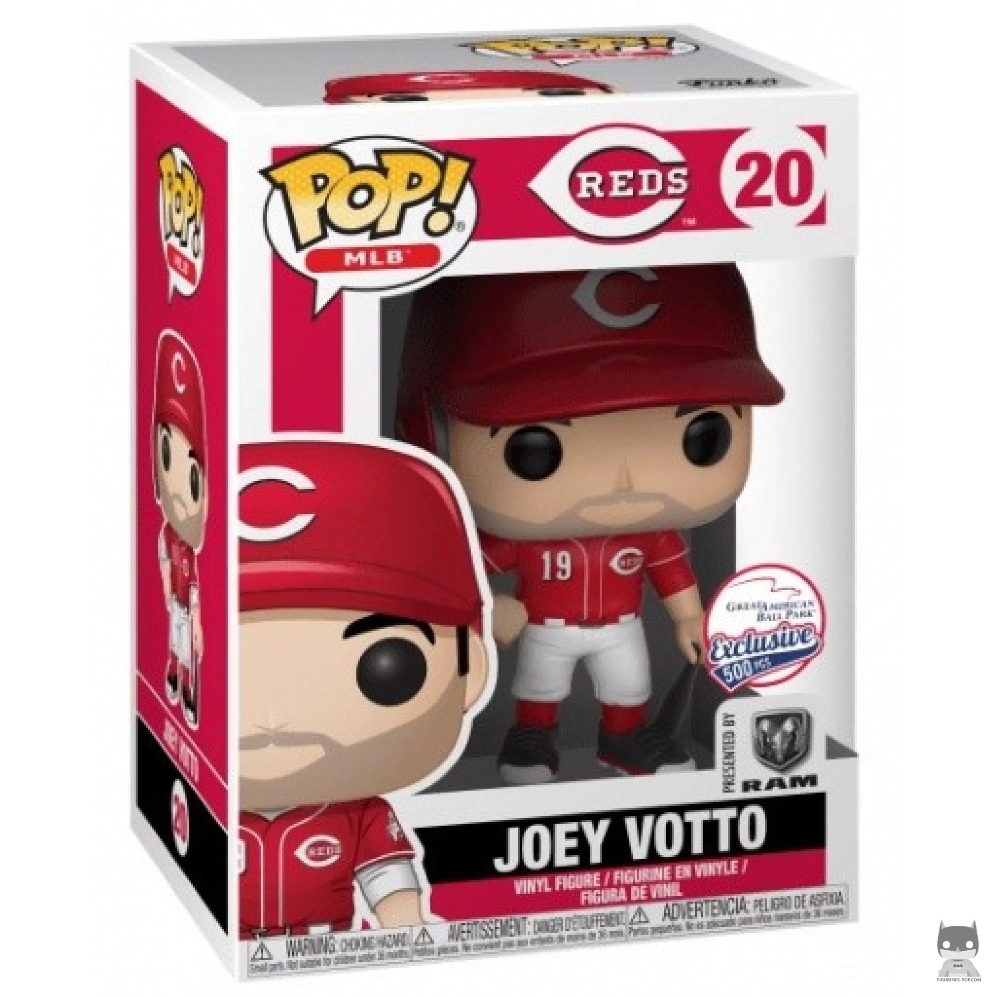 Figurine Funko POP Joey Votto avec boîte