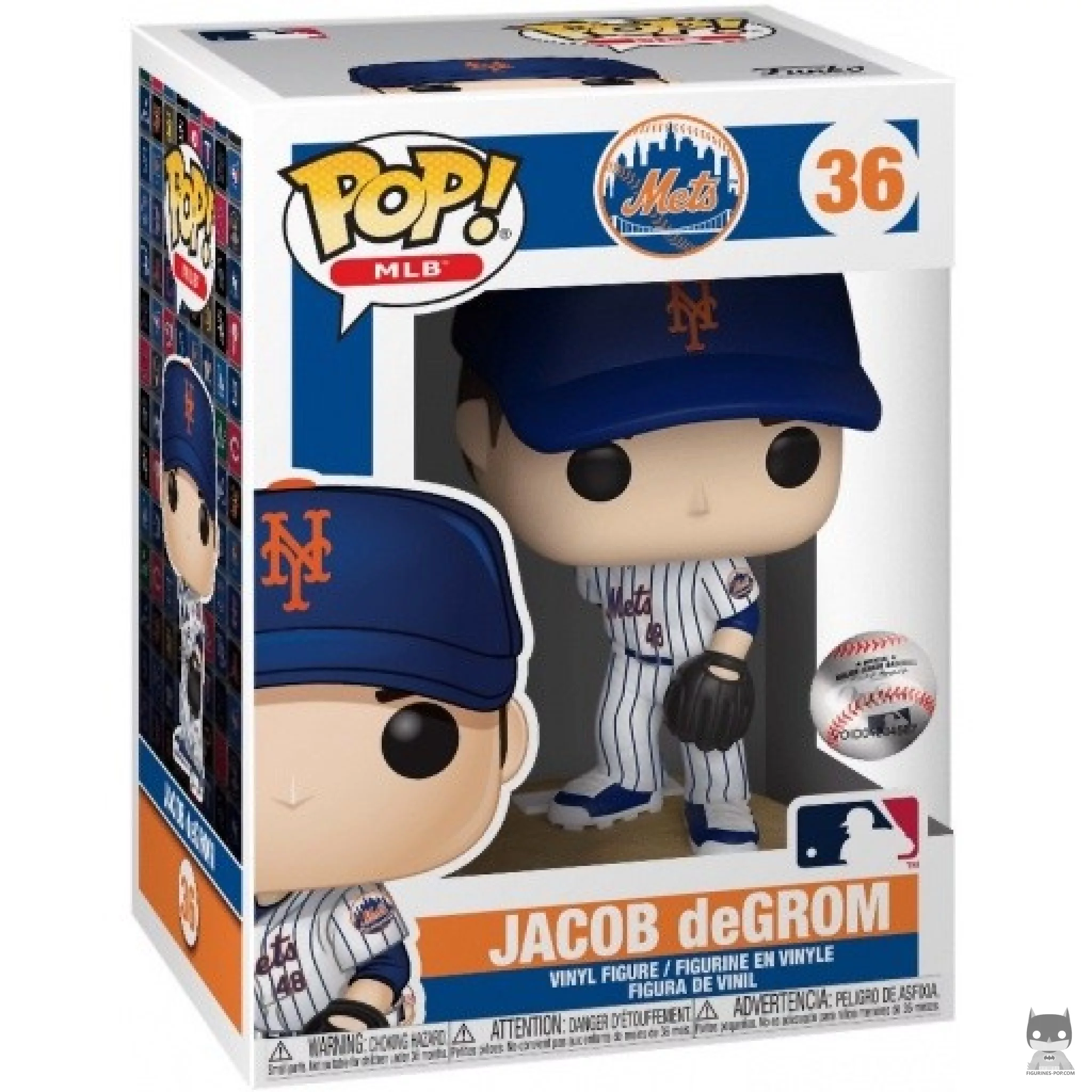 Figurine Funko POP Jacob deGrom avec boîte