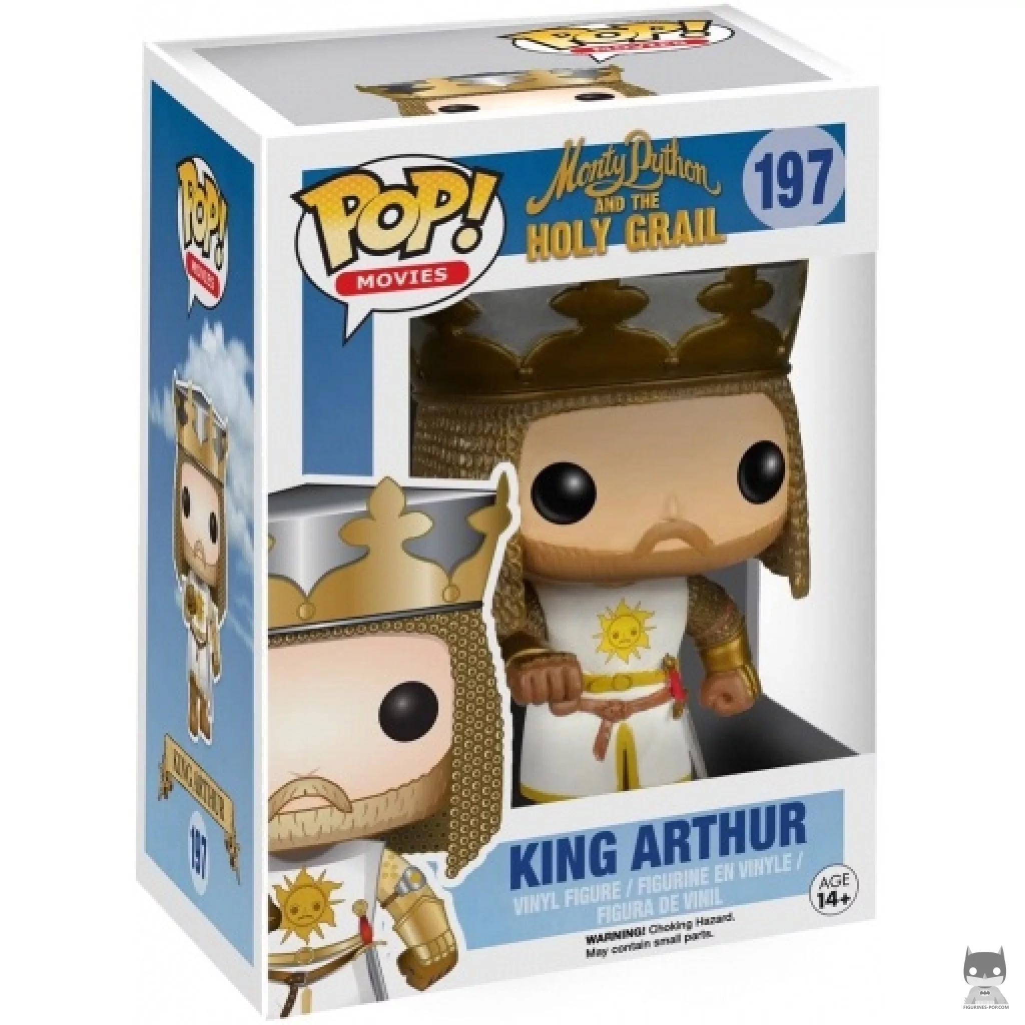 Figurine Funko POP Roi Arthur avec boîte