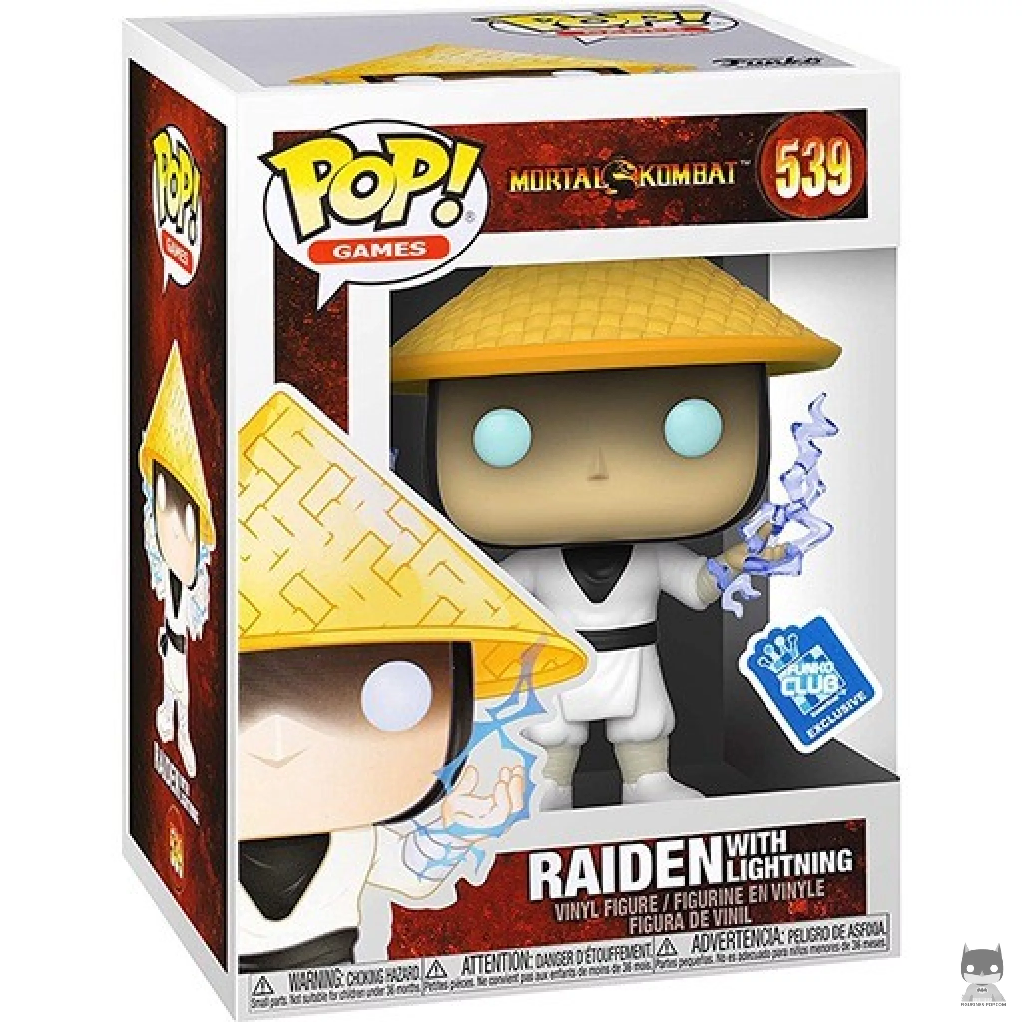 Figurine Funko POP Raiden avec boîte