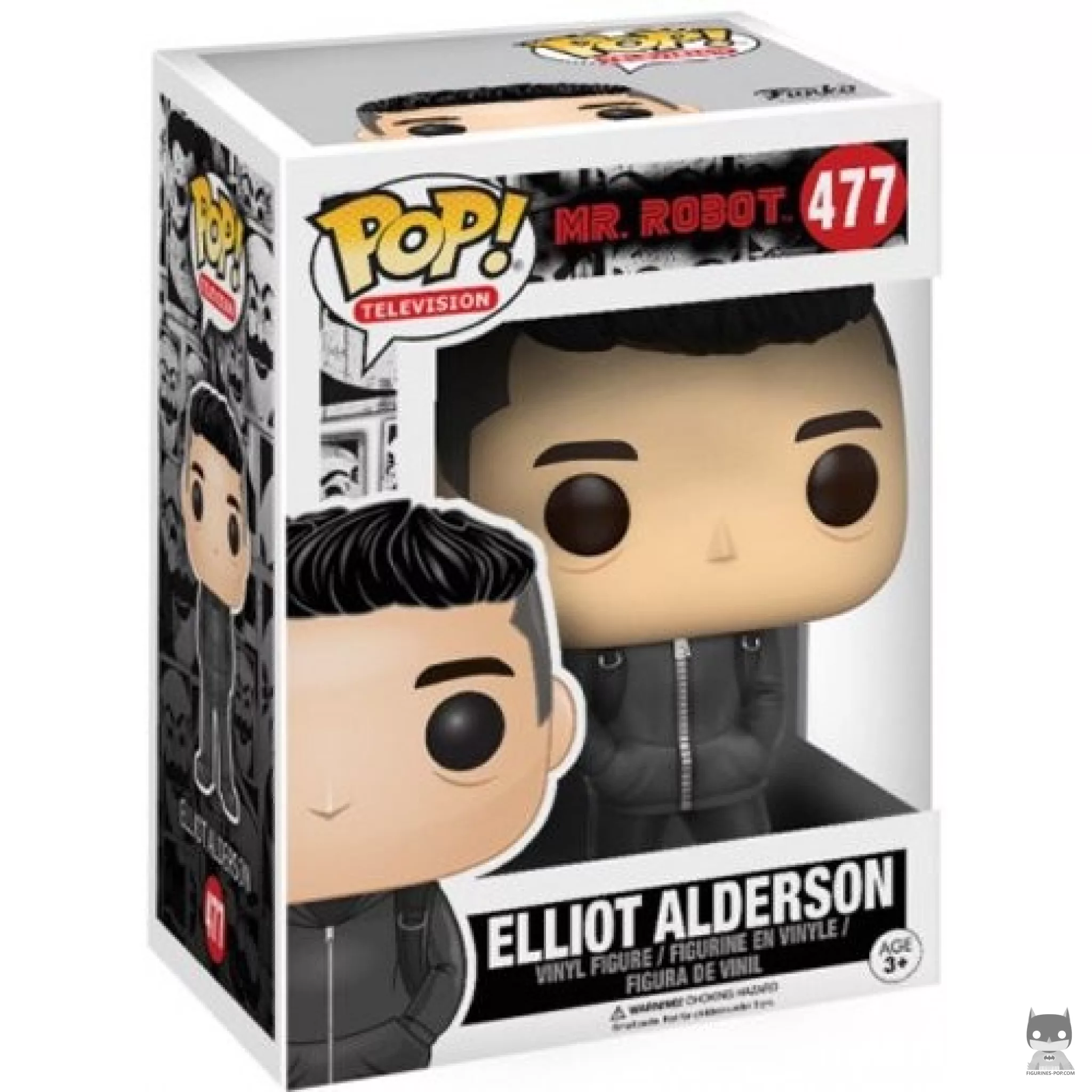 Figurine Funko POP Elliot Alderson avec boîte