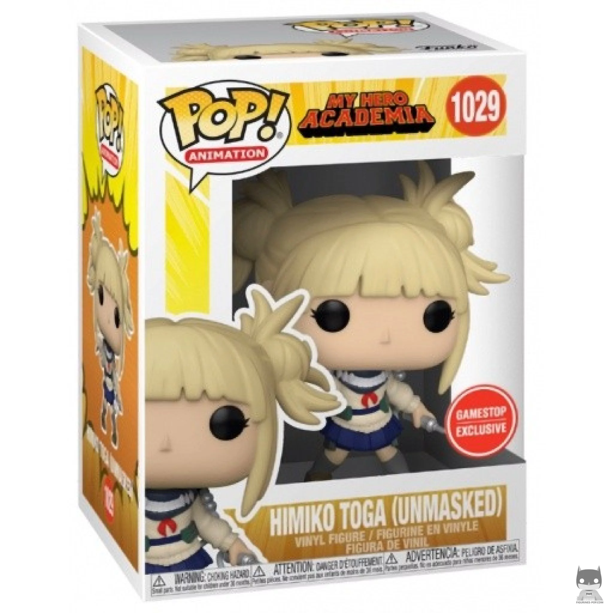 Figurine Funko POP Himiko Toga sans Masque avec boîte