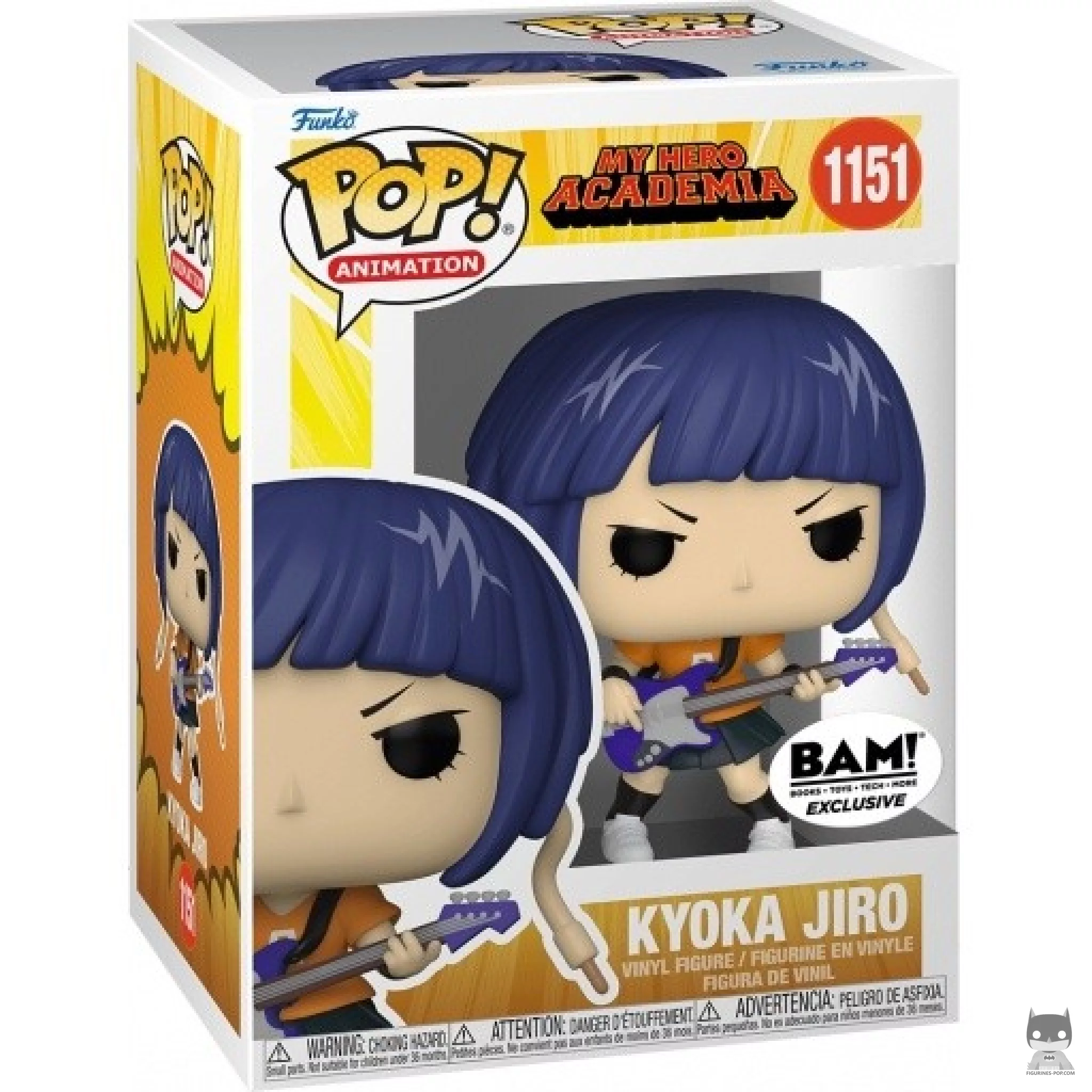 Figurine Funko POP Kyoka Jiro avec boîte