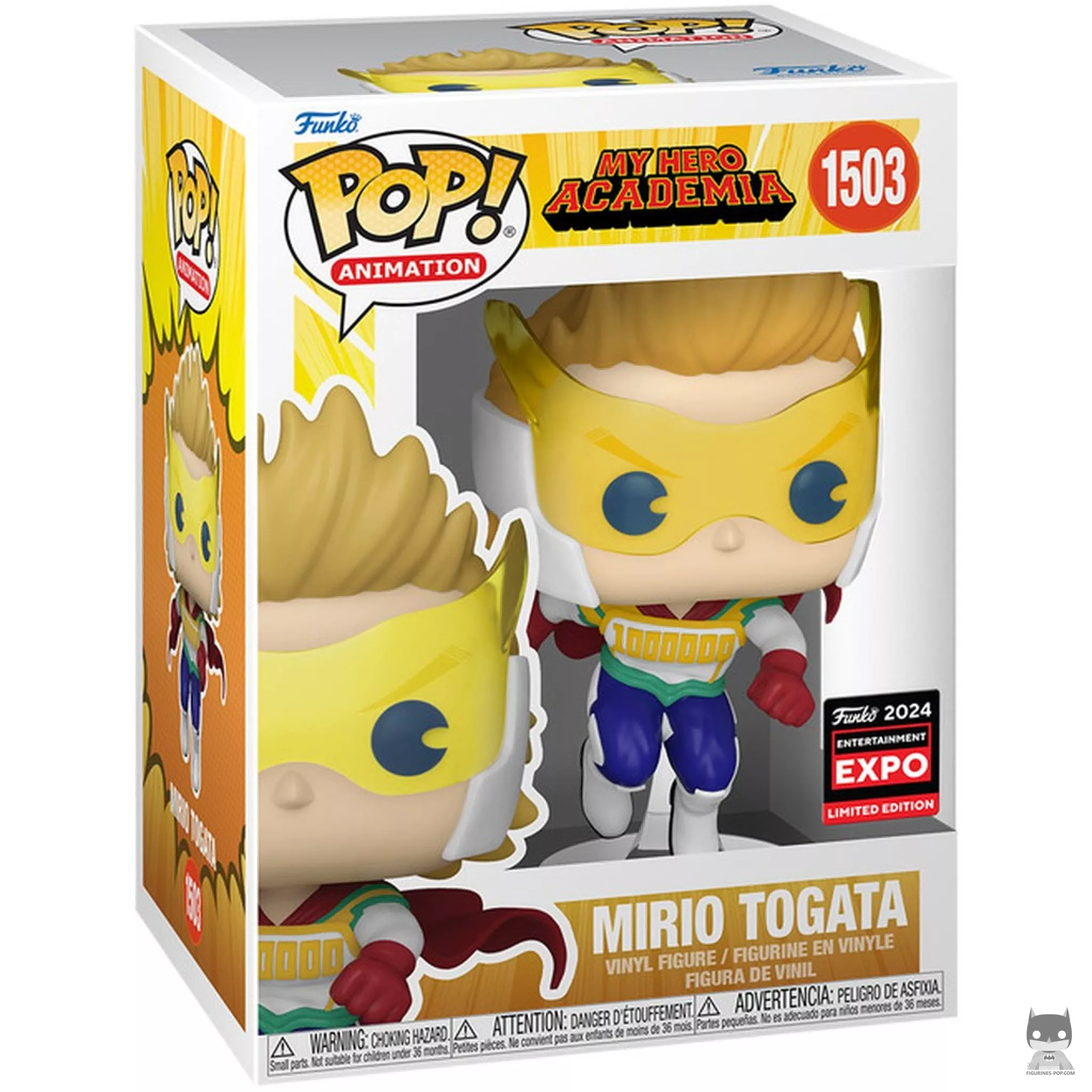 Figurine Funko POP Mirio Togata avec boîte