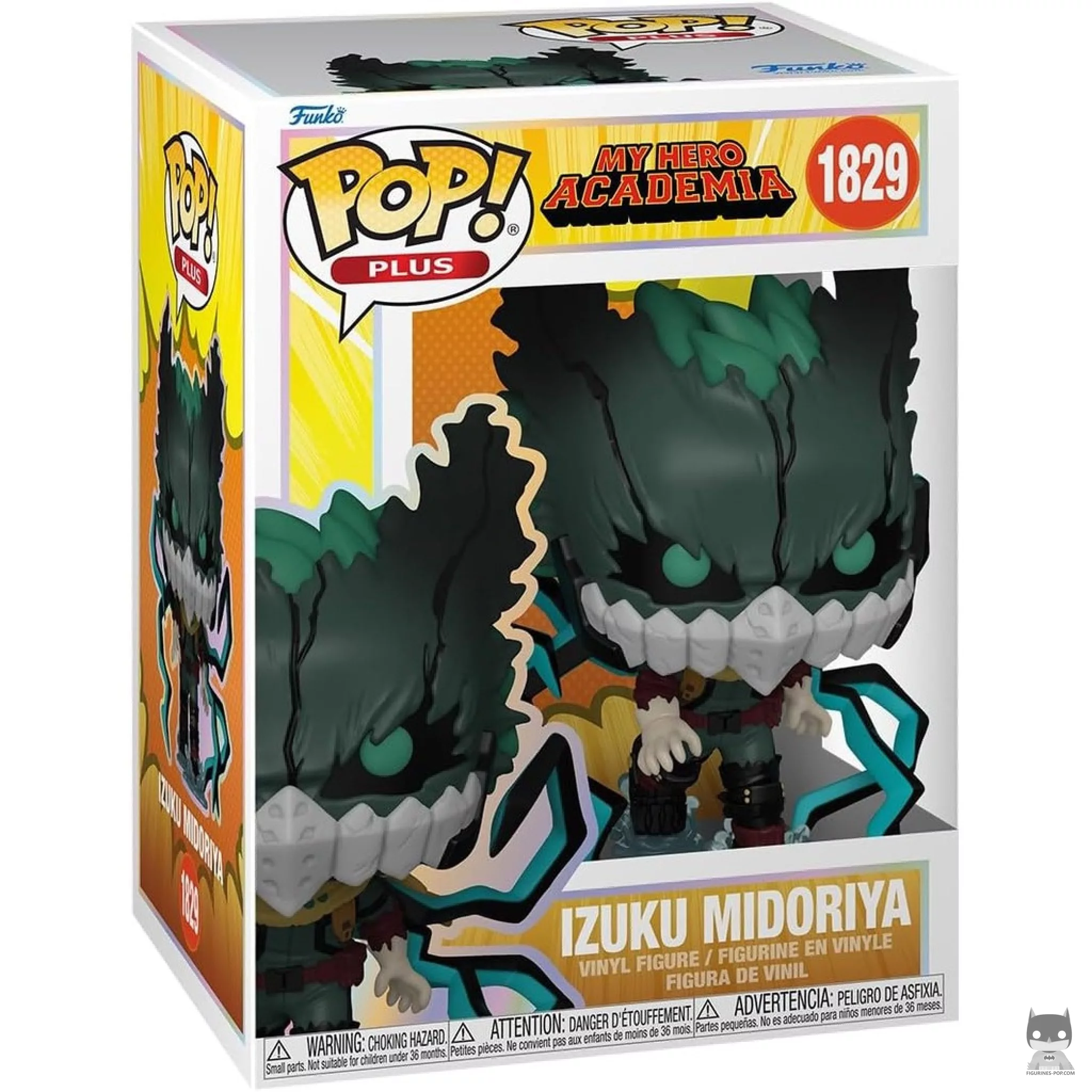 Figurine Funko POP Izuku Midoriya avec boîte