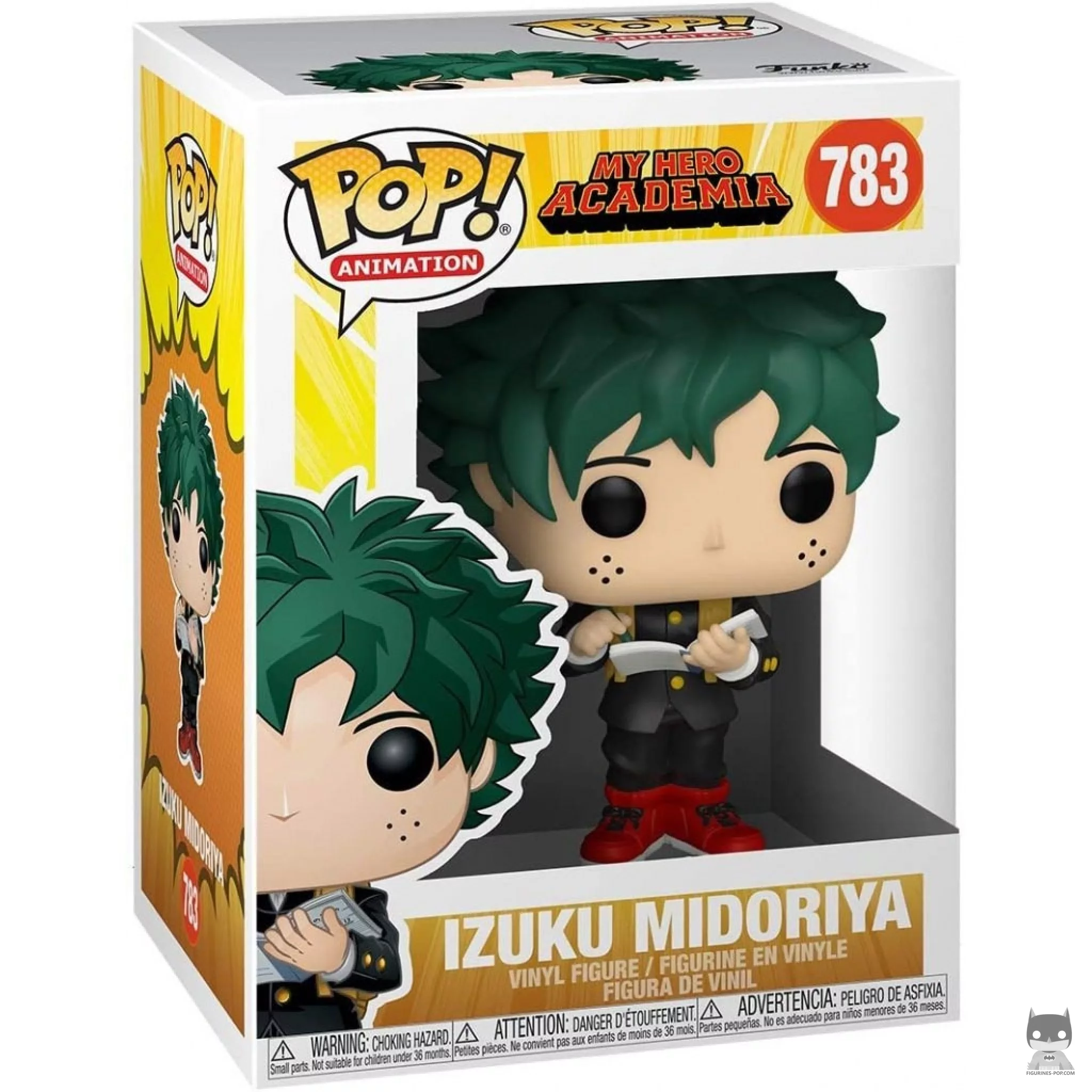 Figurine Funko POP Deku en Uniforme de Collégien avec boîte