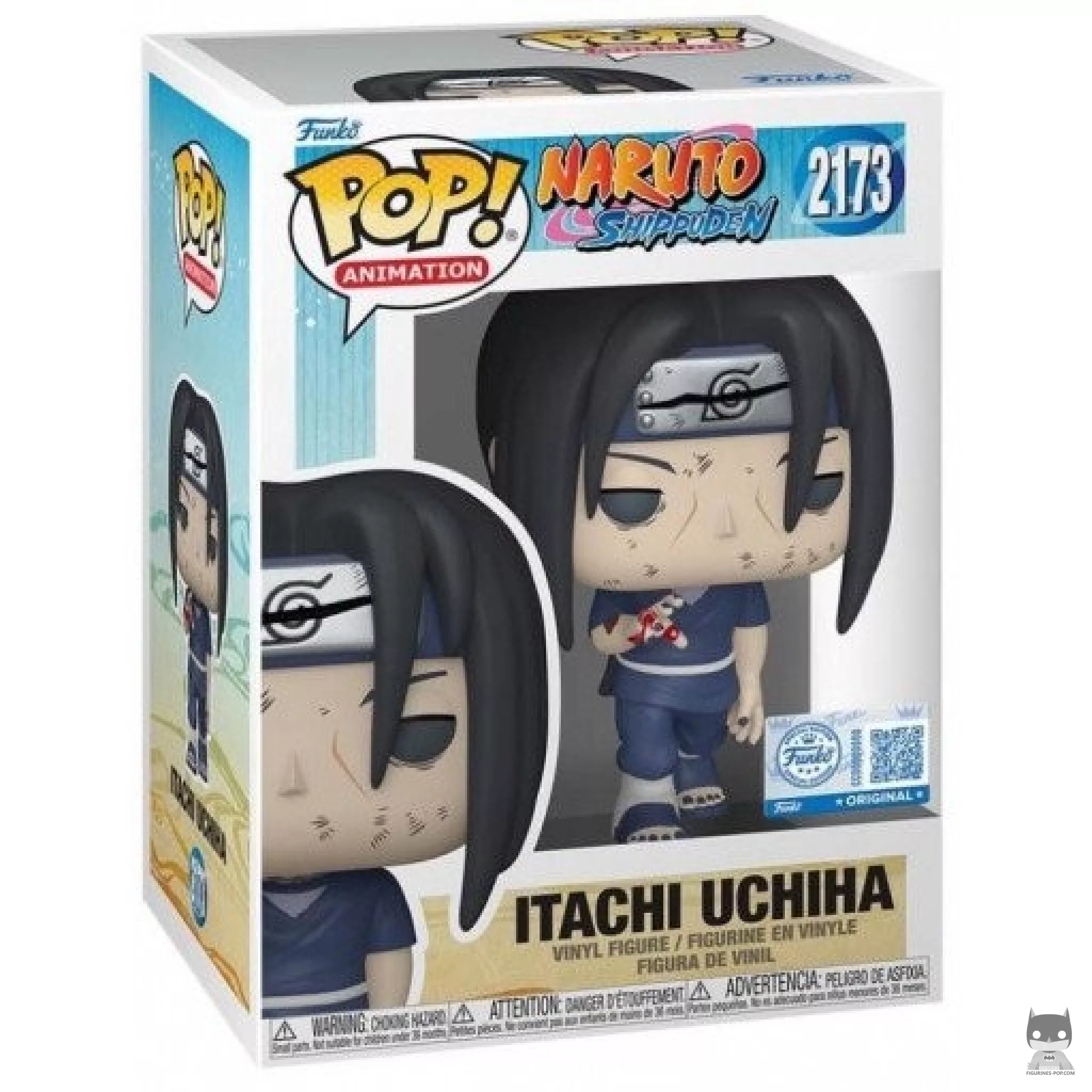 Figurine Funko POP Itachi Uchiwa avec boîte