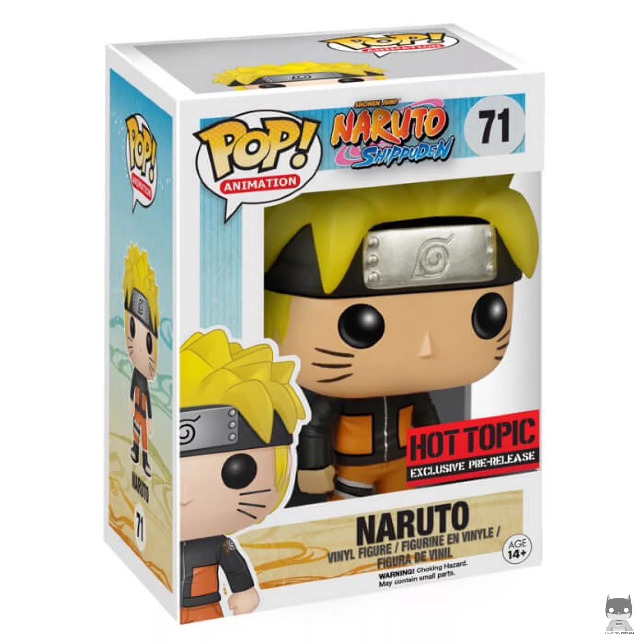 Figurine Funko POP Naruto Uzumaki avec boîte
